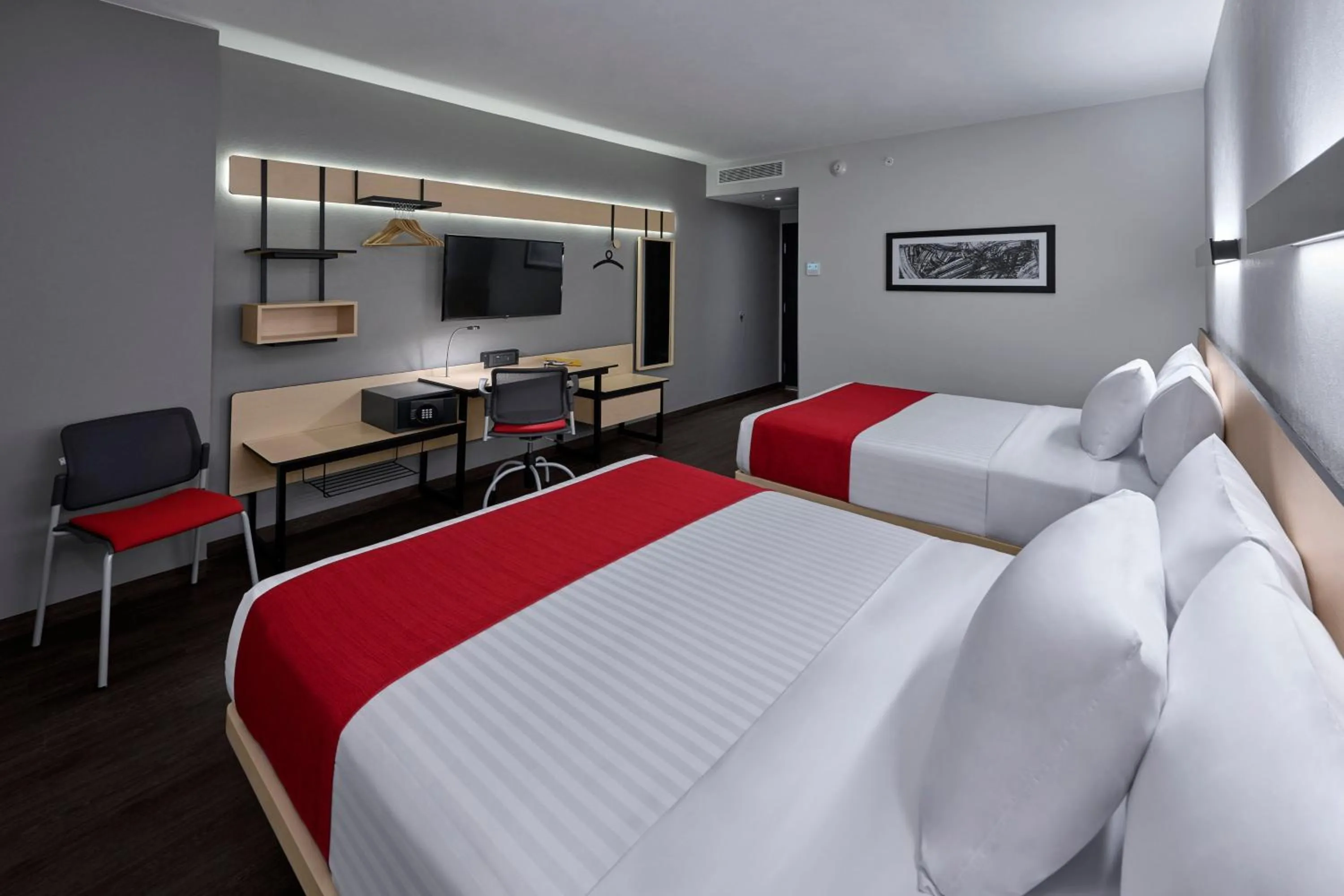Bedroom, Bed in City Express by Marriott Ciudad de México La Villa