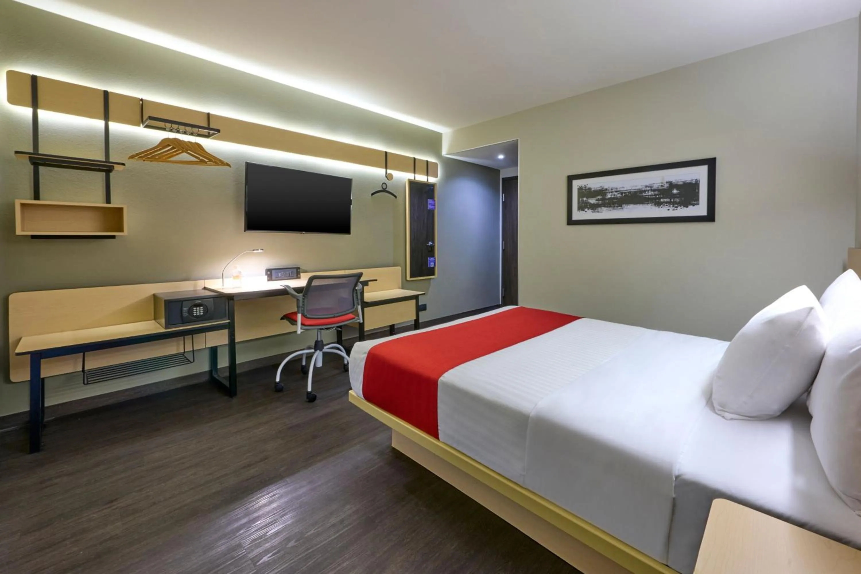 Bedroom, Bed in City Express by Marriott Ciudad de México La Villa