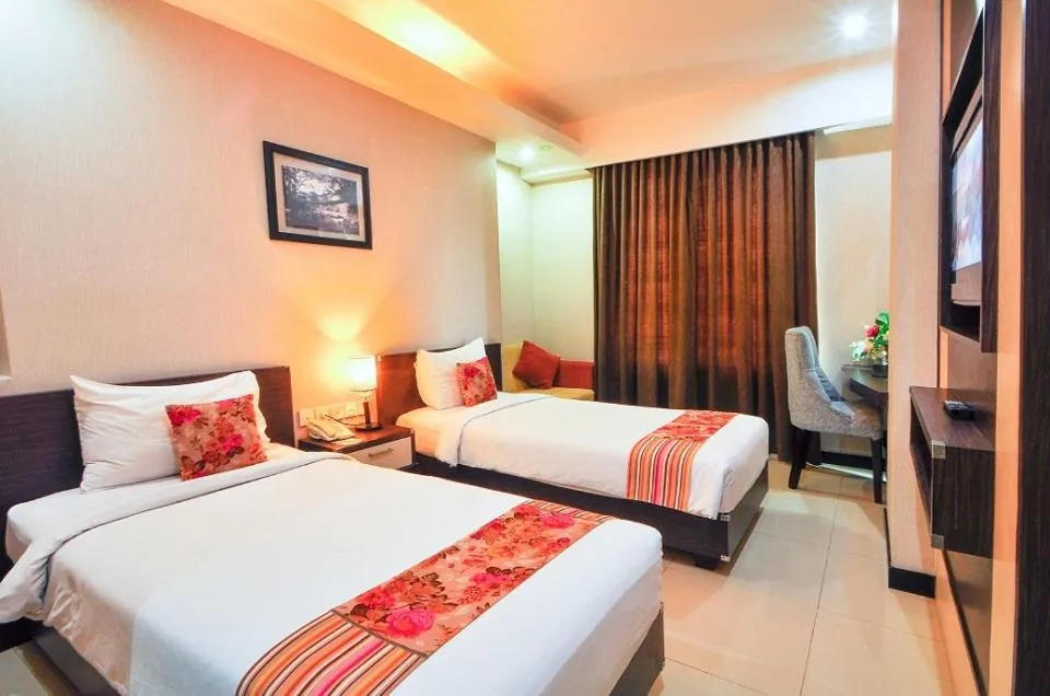 Bed in Daima Hotel Padang