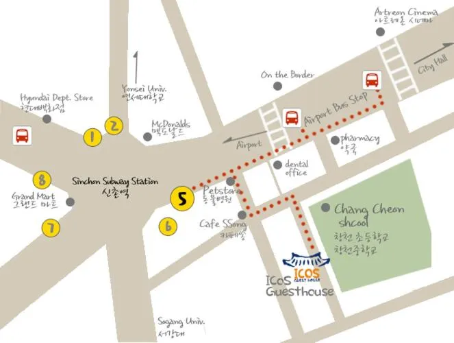 Property building in ICOS Guesthouse 1 - Female Only