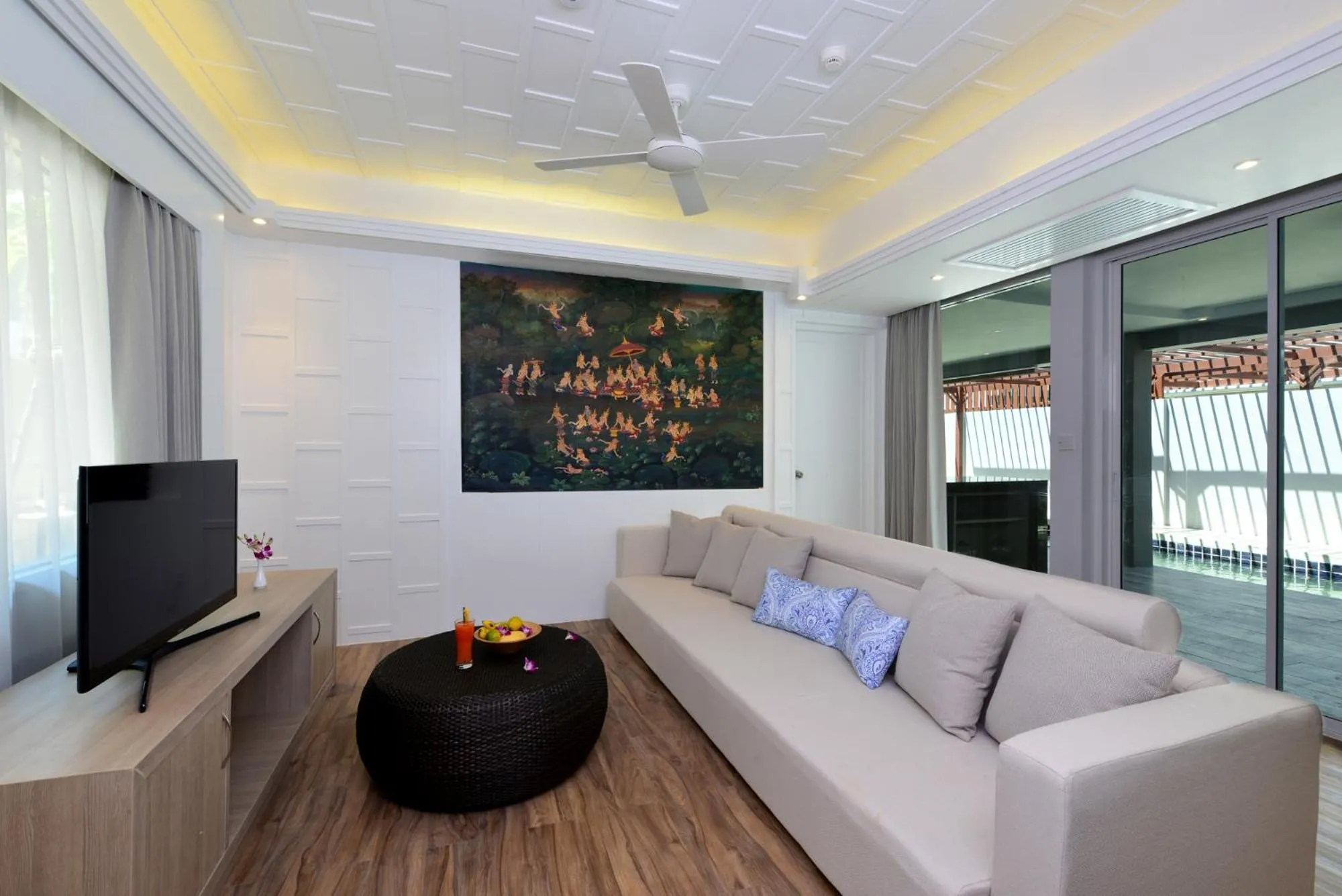 Living room in Twin Lotus Resort and Spa - SHA Plus - Adult Only "November - April"