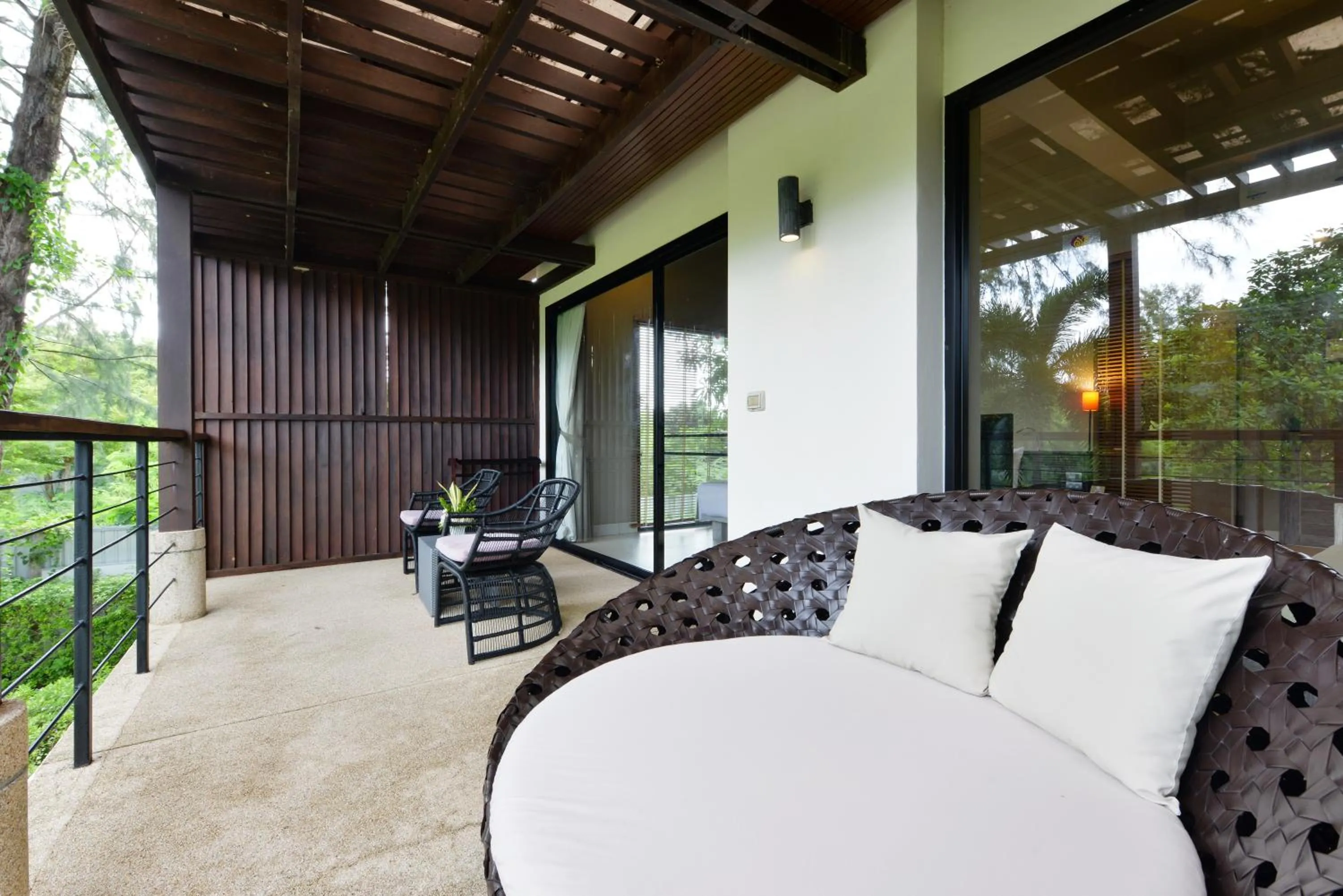 Balcony/Terrace in Twin Lotus Resort and Spa - SHA Plus - Adult Only "November - April"