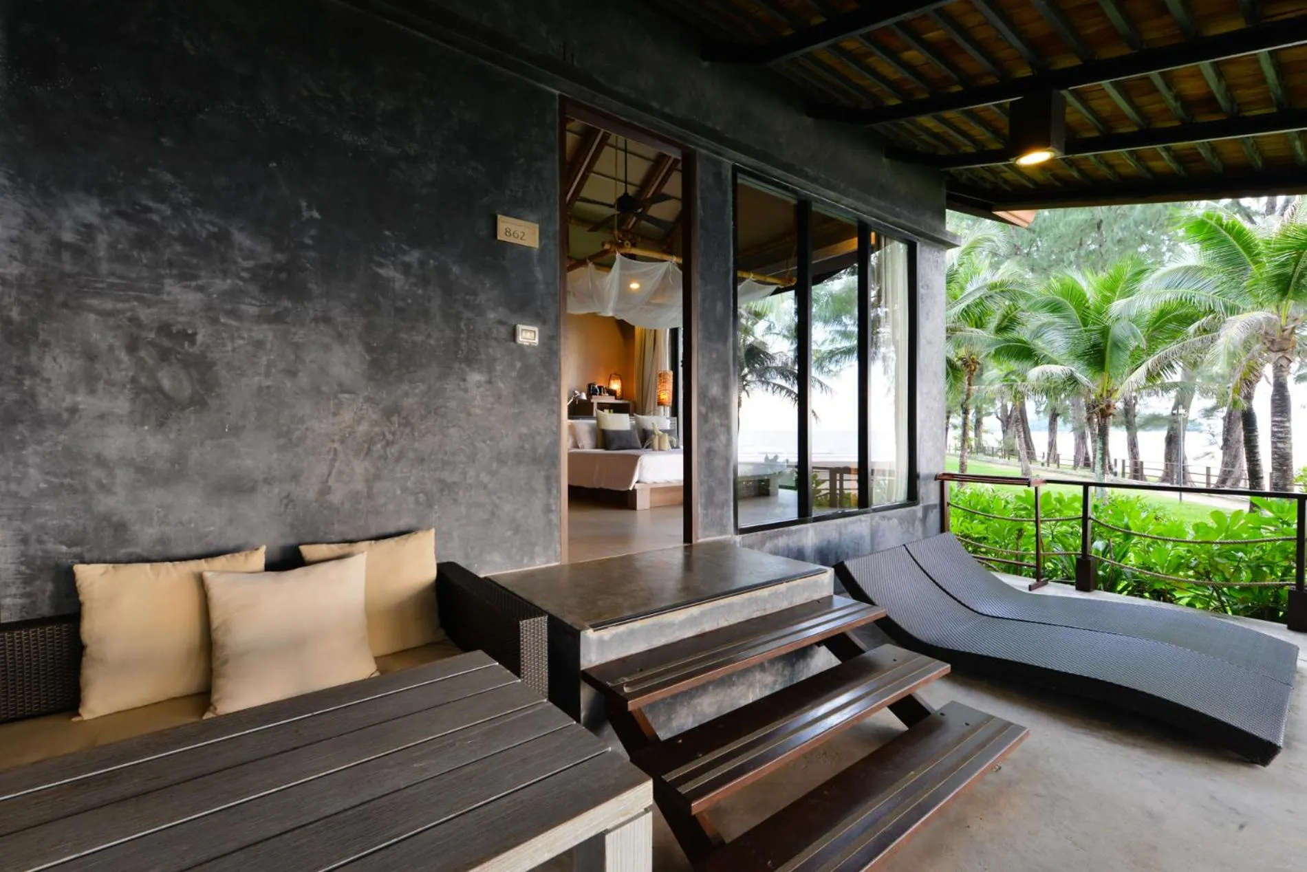 Balcony/Terrace in Twin Lotus Resort and Spa - SHA Plus - Adult Only "November - April"