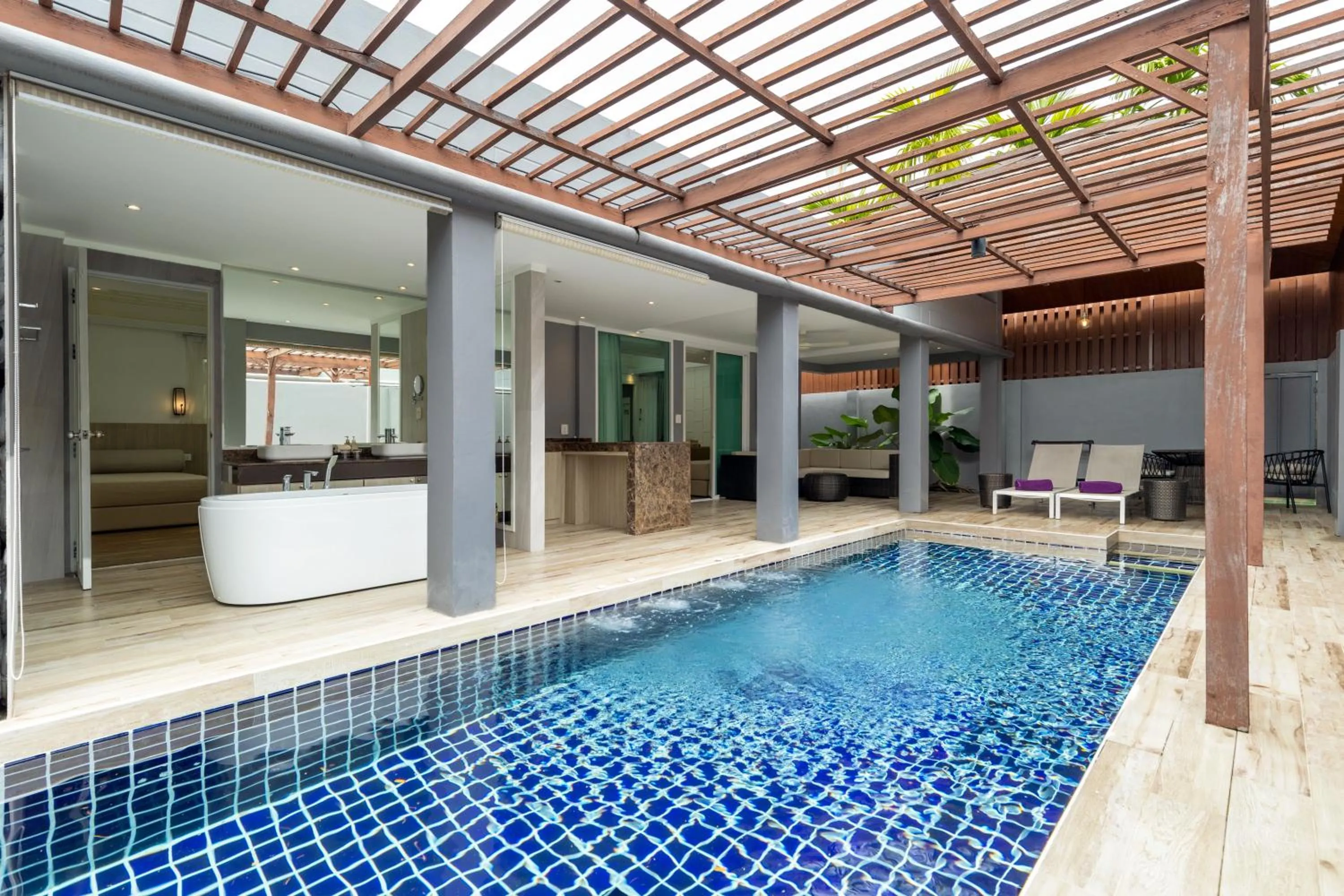 Swimming pool in Twin Lotus Resort and Spa - SHA Plus - Adult Only "November - April"