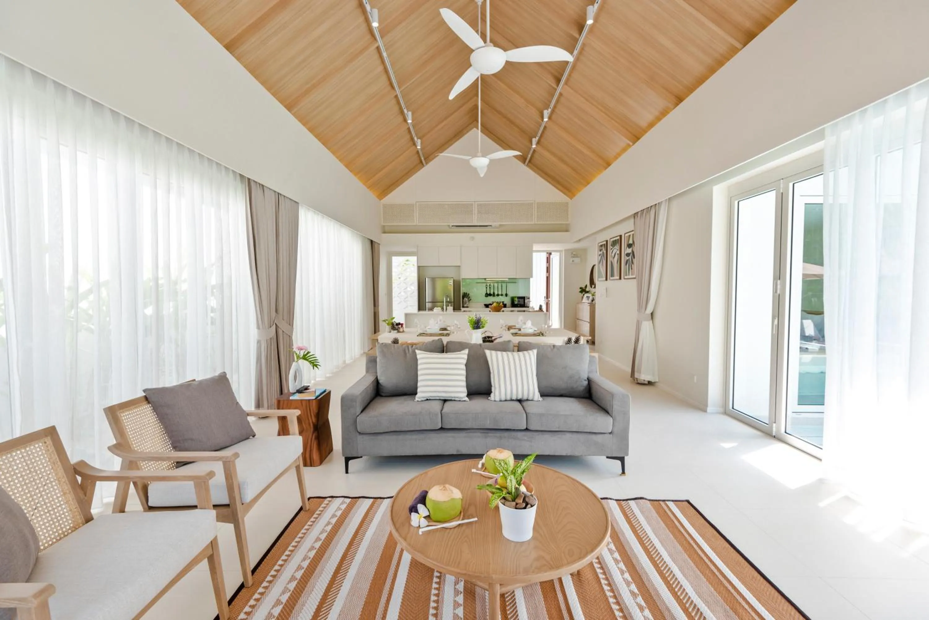 Living room in Twin Lotus Resort and Spa - SHA Plus - Adult Only "November - April"