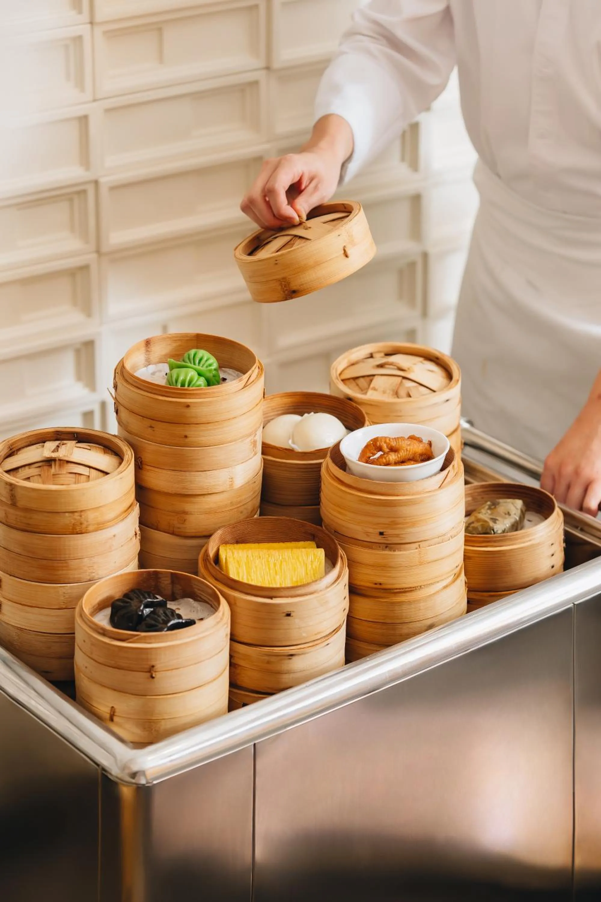 Buffet breakfast in Four Seasons Hotel Guangzhou