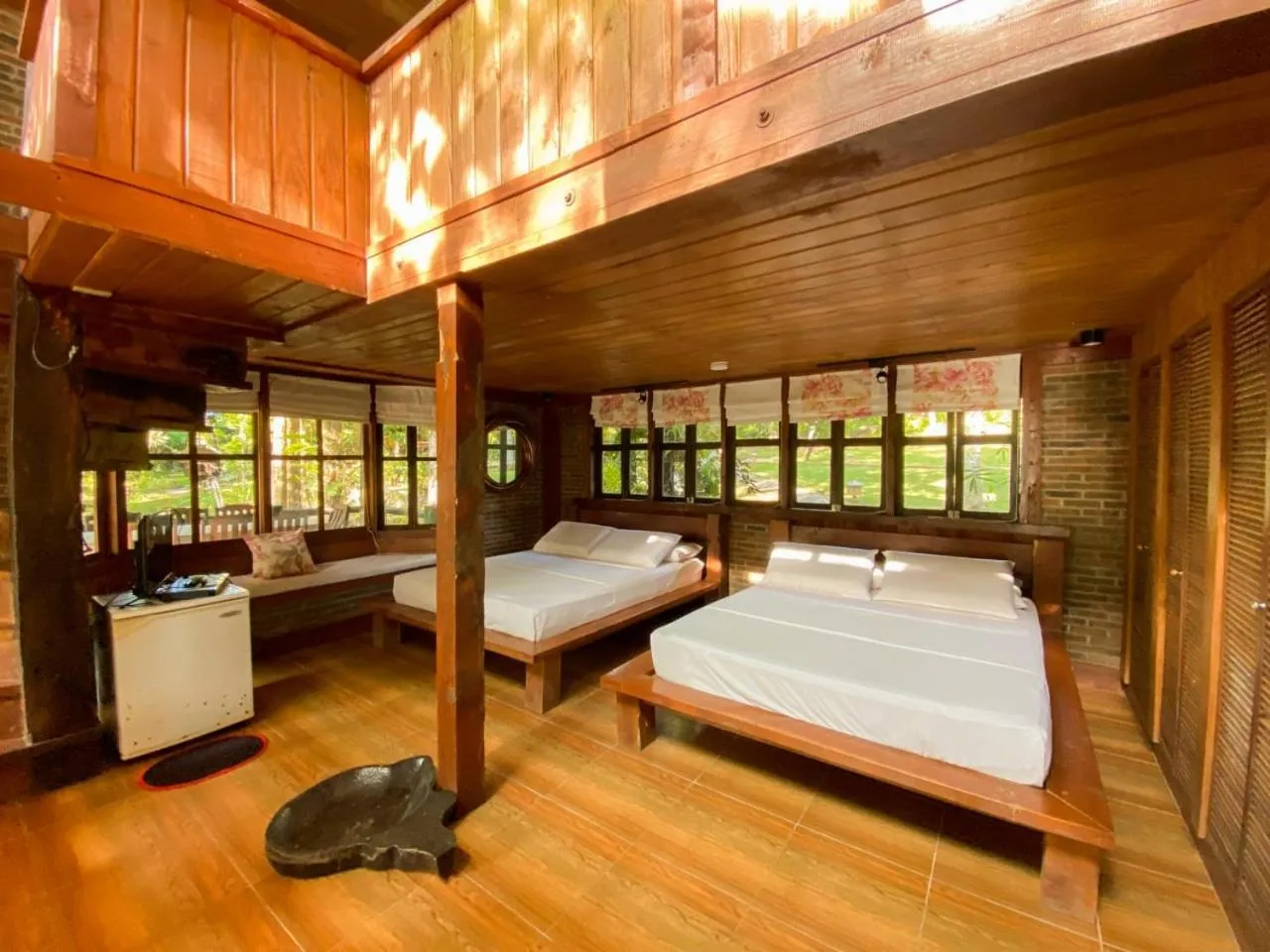 Bed in Chema's by the Sea