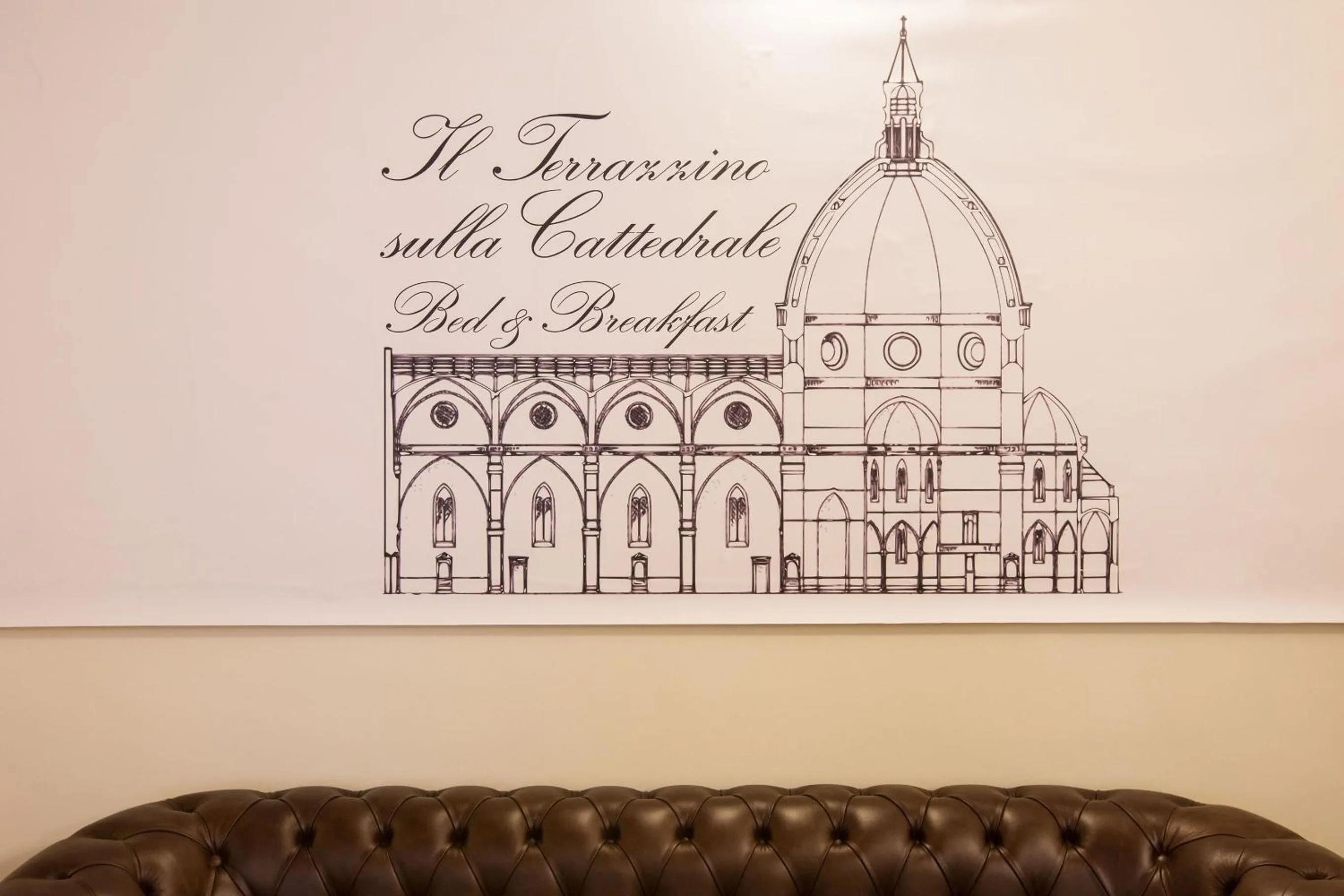 Decorative detail in Il Terrazzino sulla Cattedrale