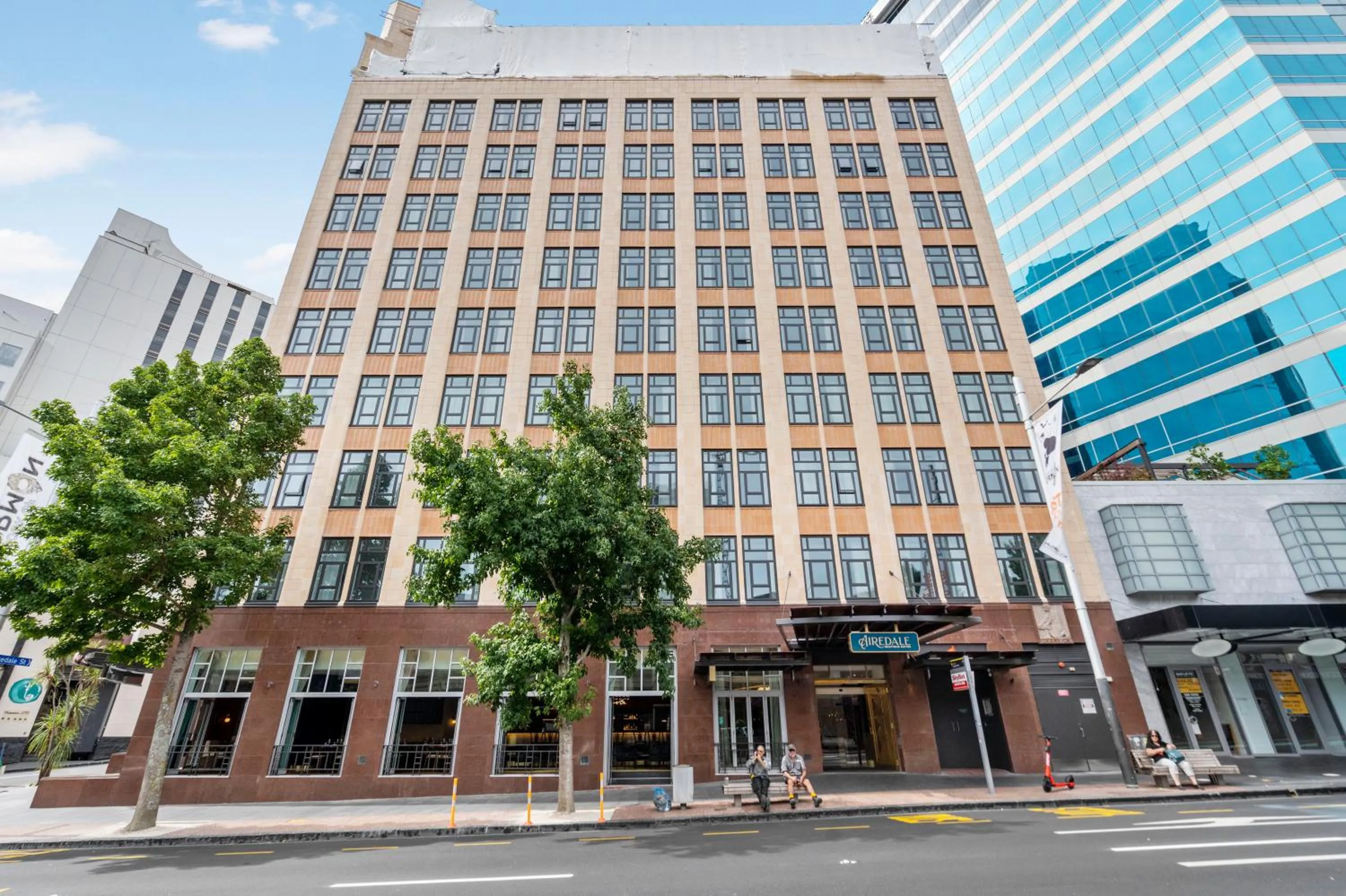 Property building in Legacy Airedale Hotel Auckland