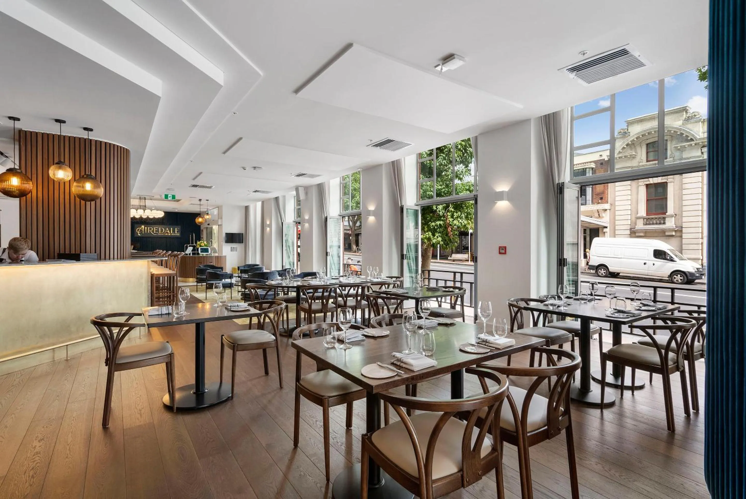 Restaurant/places to eat in Legacy Airedale Hotel Auckland