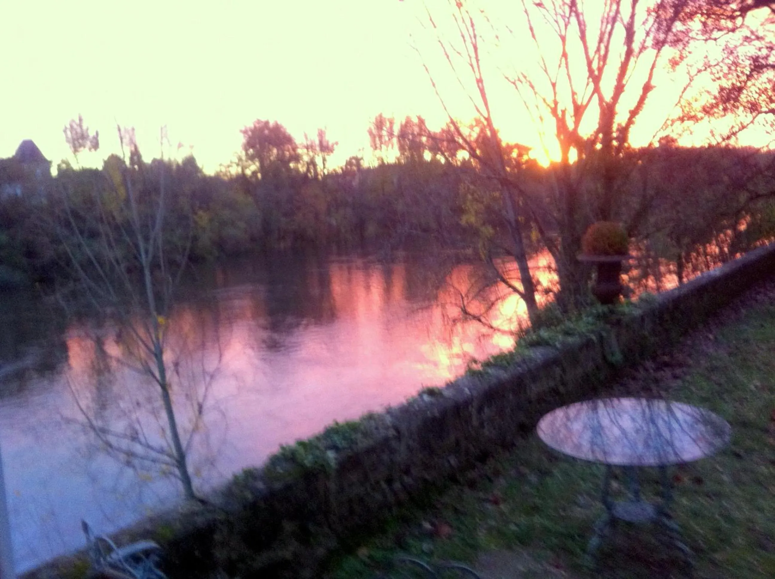 River view in La Rebière d'Or, B&B et Gîte