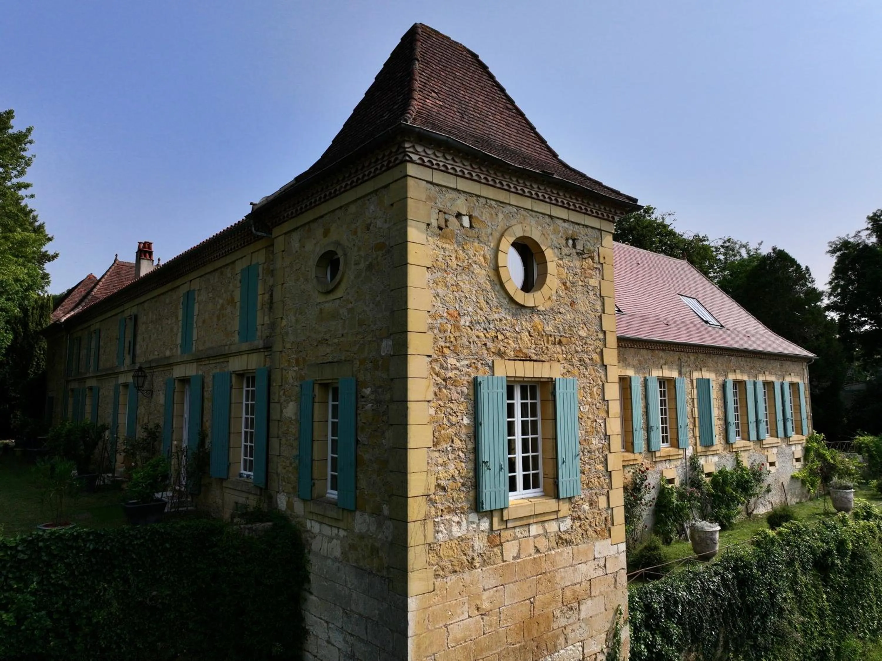 Bird's eye view in La Rebière d'Or, B&B et Gîte