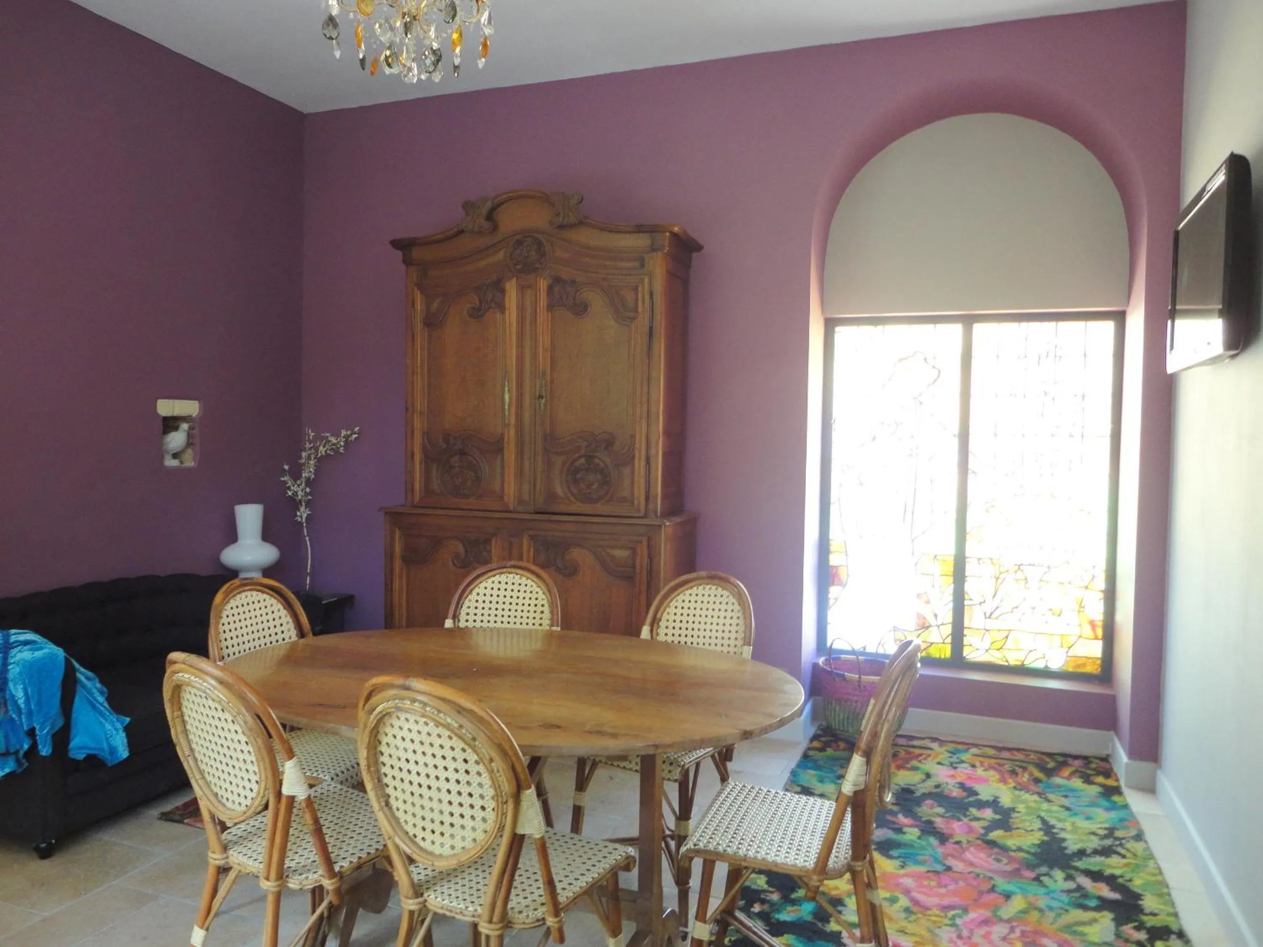 Living room in La Rebière d'Or, B&B et Gîte