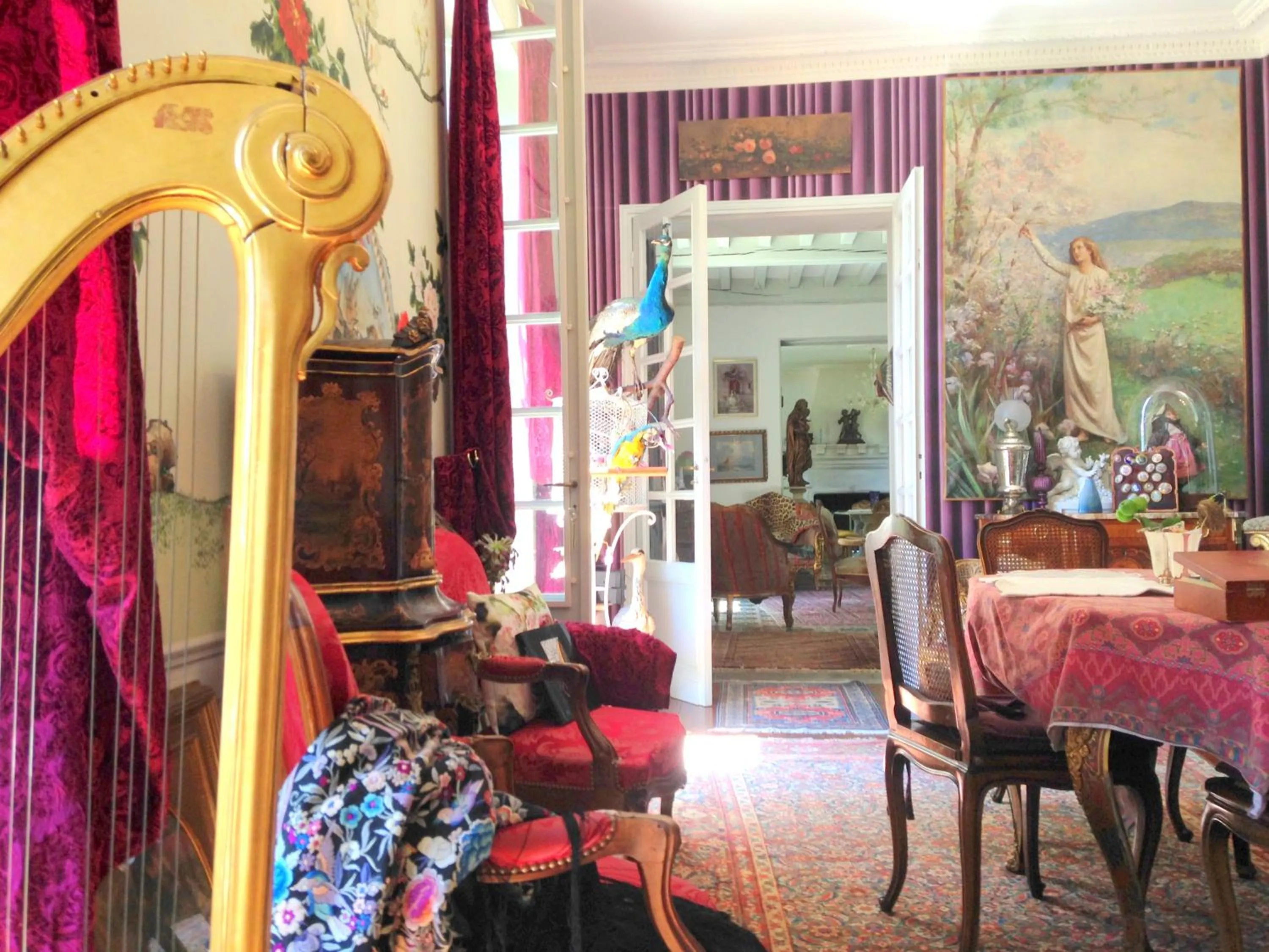 Dining area in La Rebière d'Or, B&B et Gîte