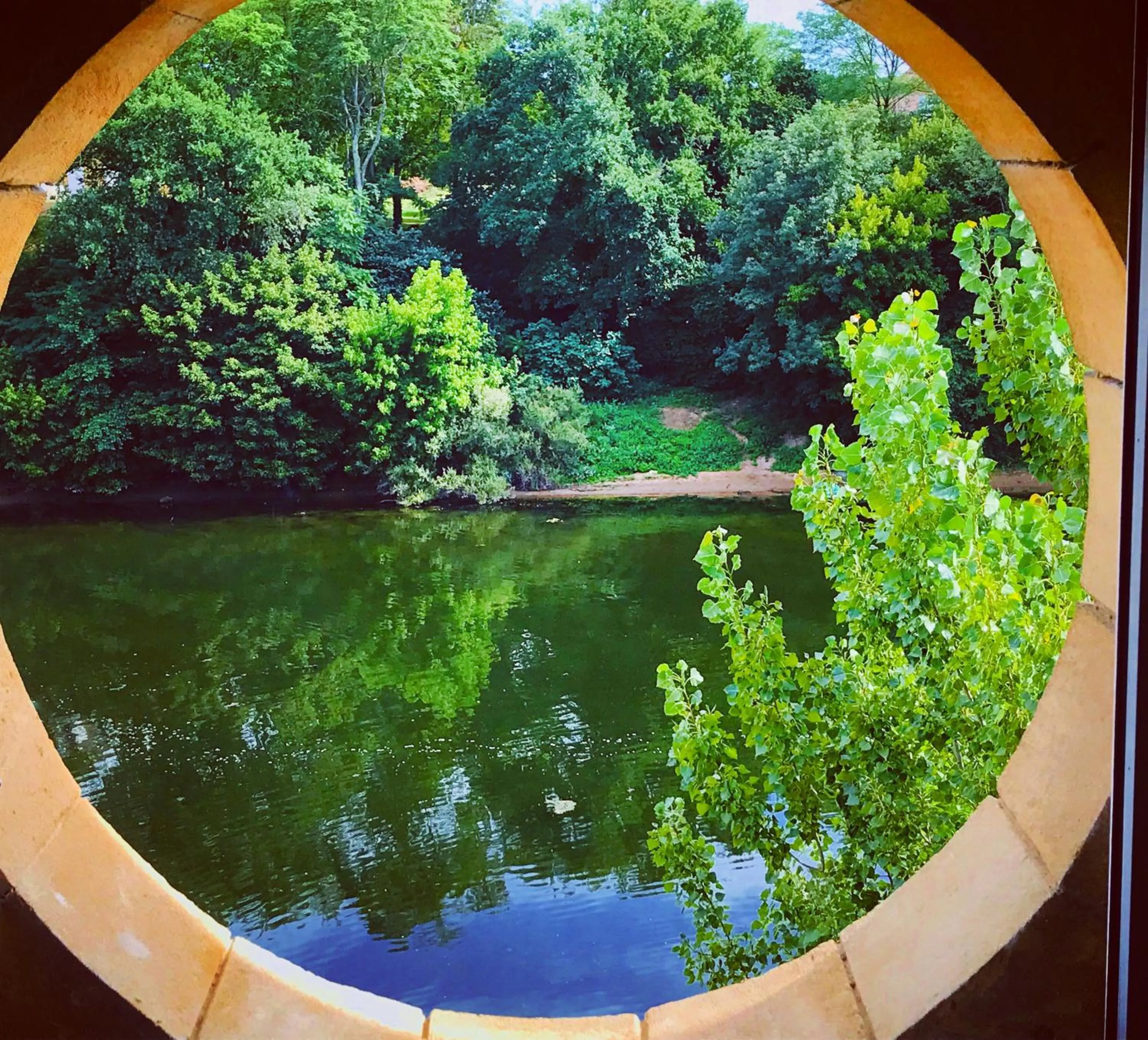 View (from property/room) in La Rebière d'Or, B&B et Gîte