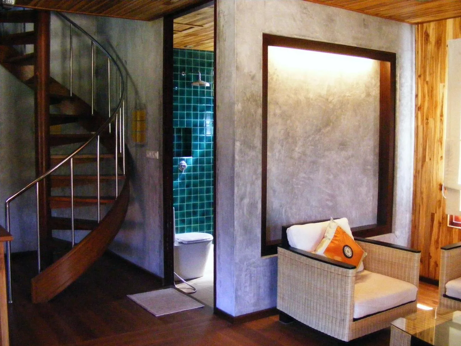 Living room in Baan Nana Villa