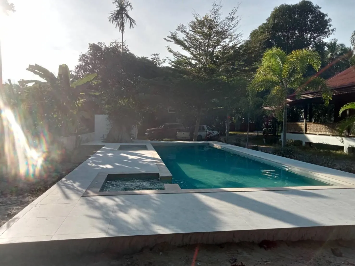 Swimming pool in Baan Nana Villa