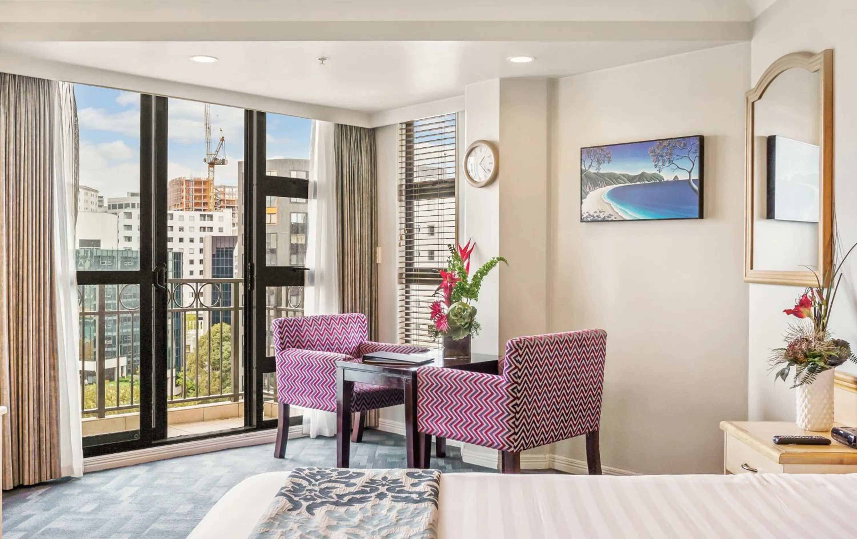 Seating area in Parkside Hotel & Apartments