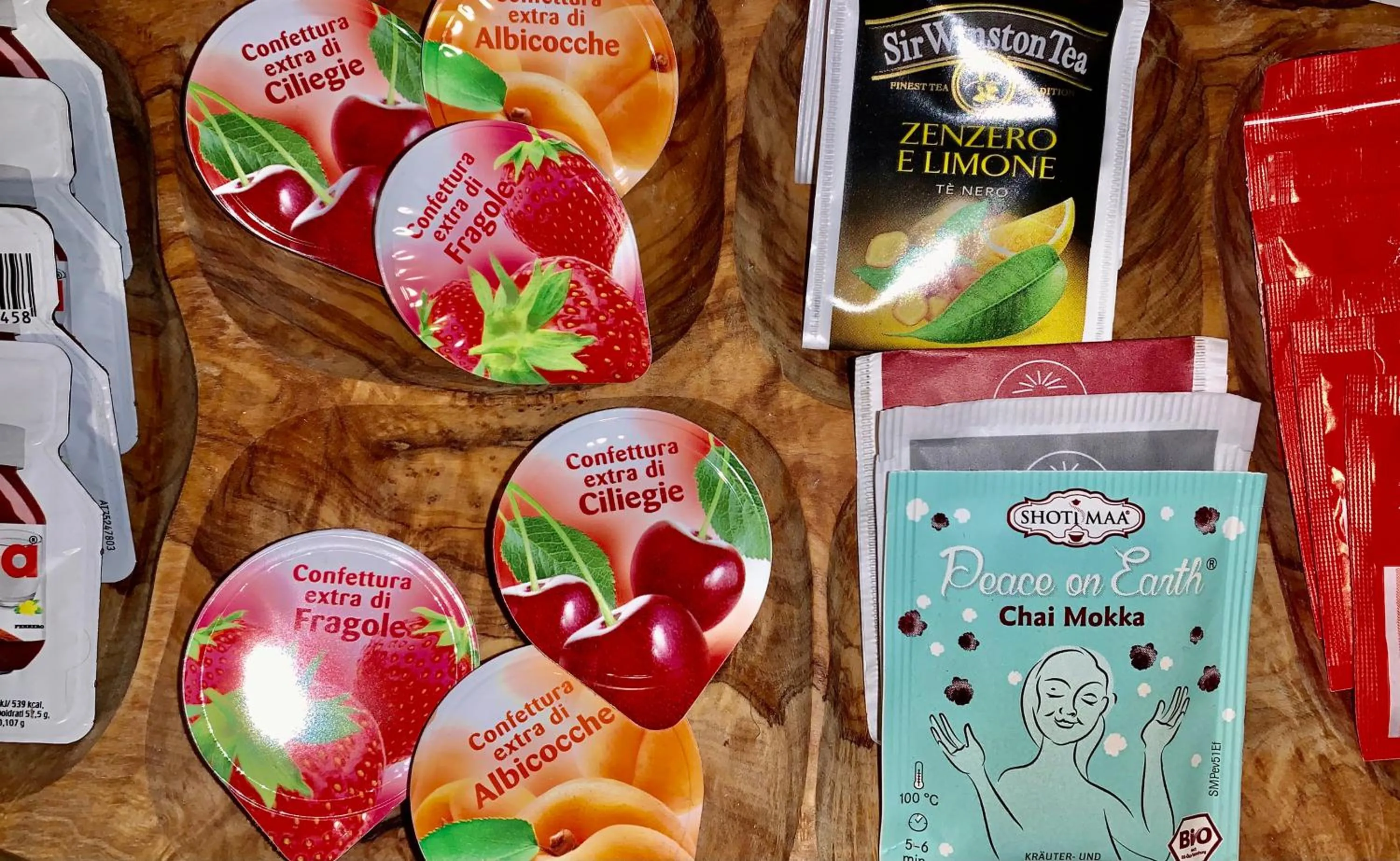 Food and drinks in B&B La Casa Del Sole