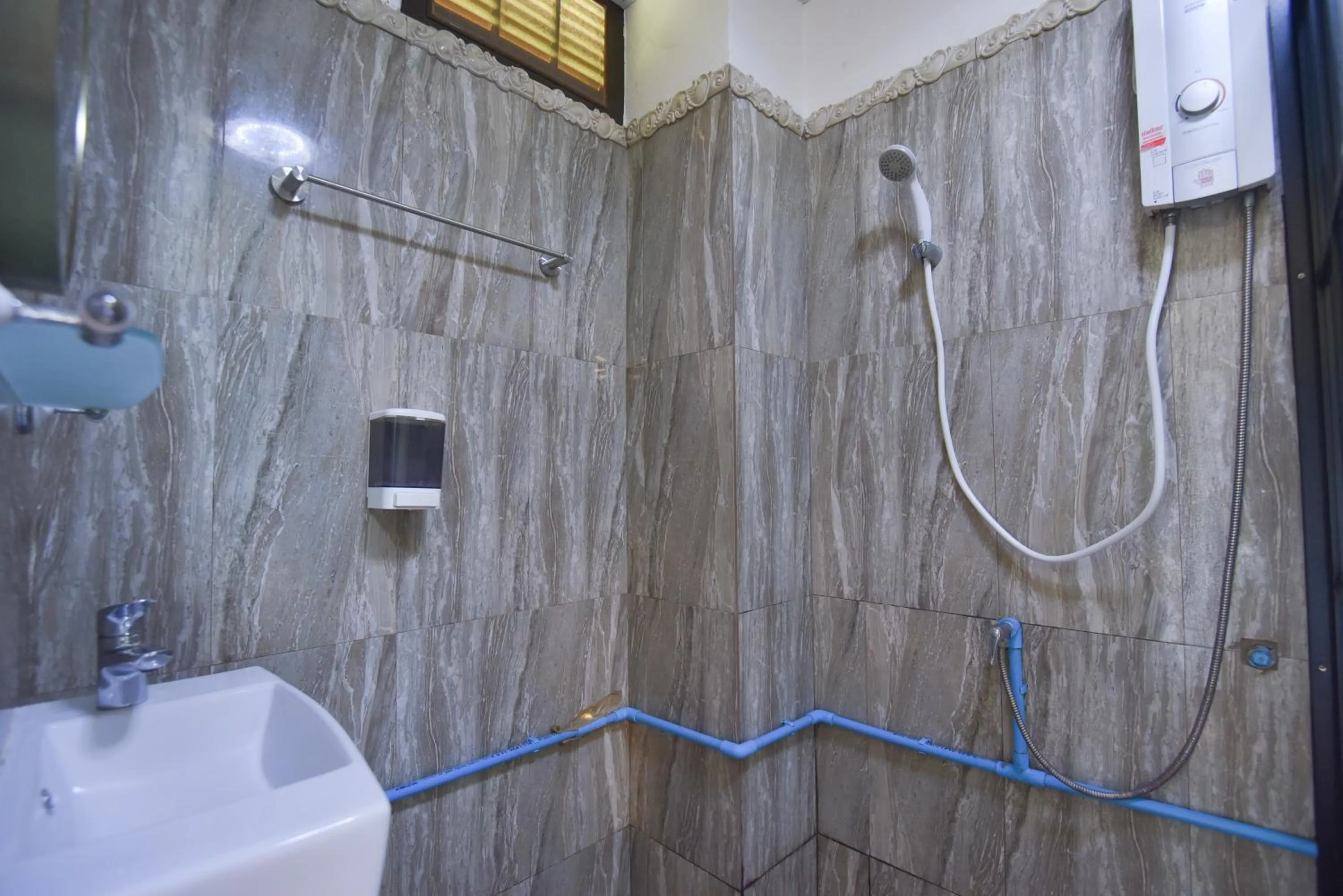 Shower in P.U. Inn Resort