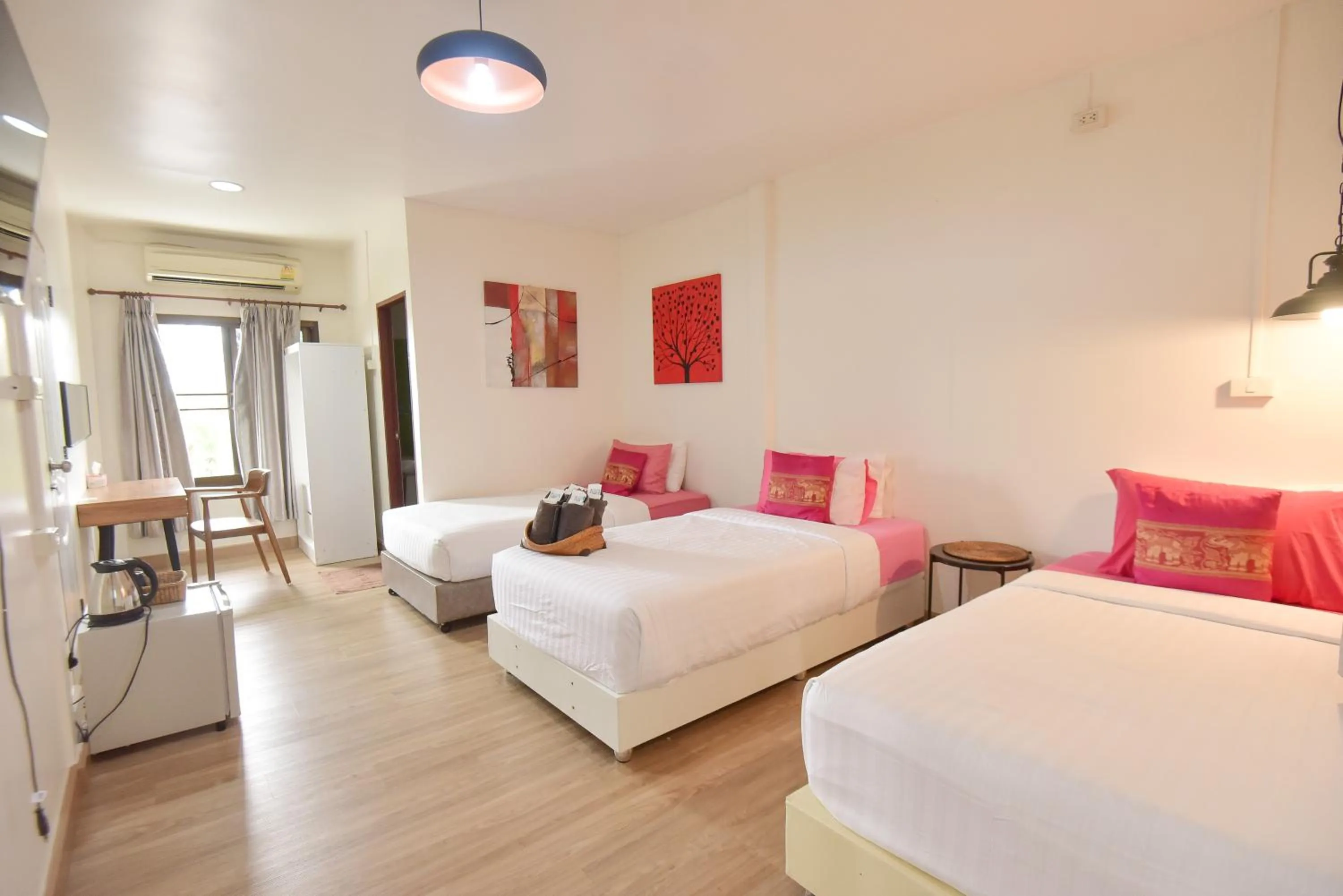 Bed in P.U. Inn Resort