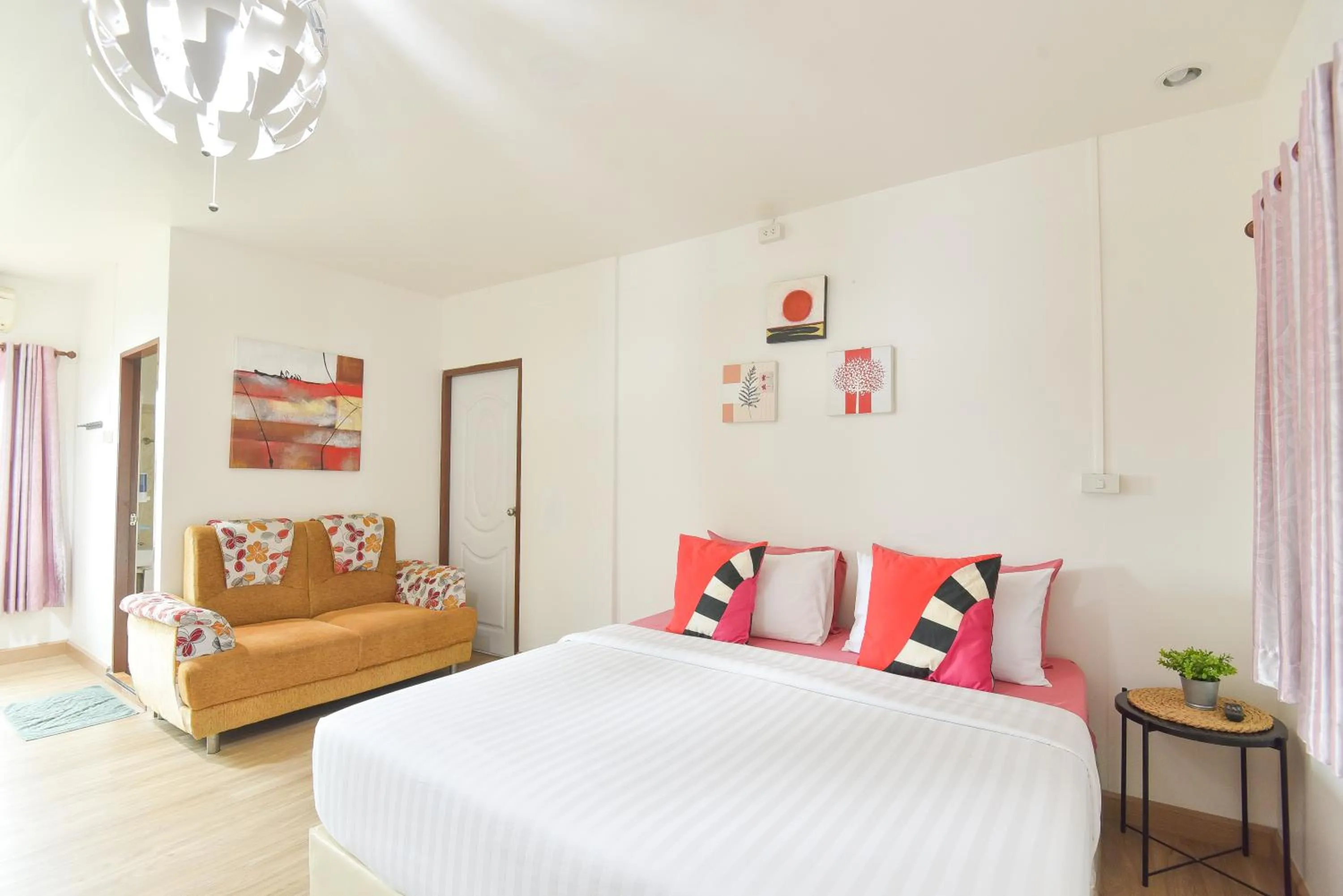 Bed in P.U. Inn Resort