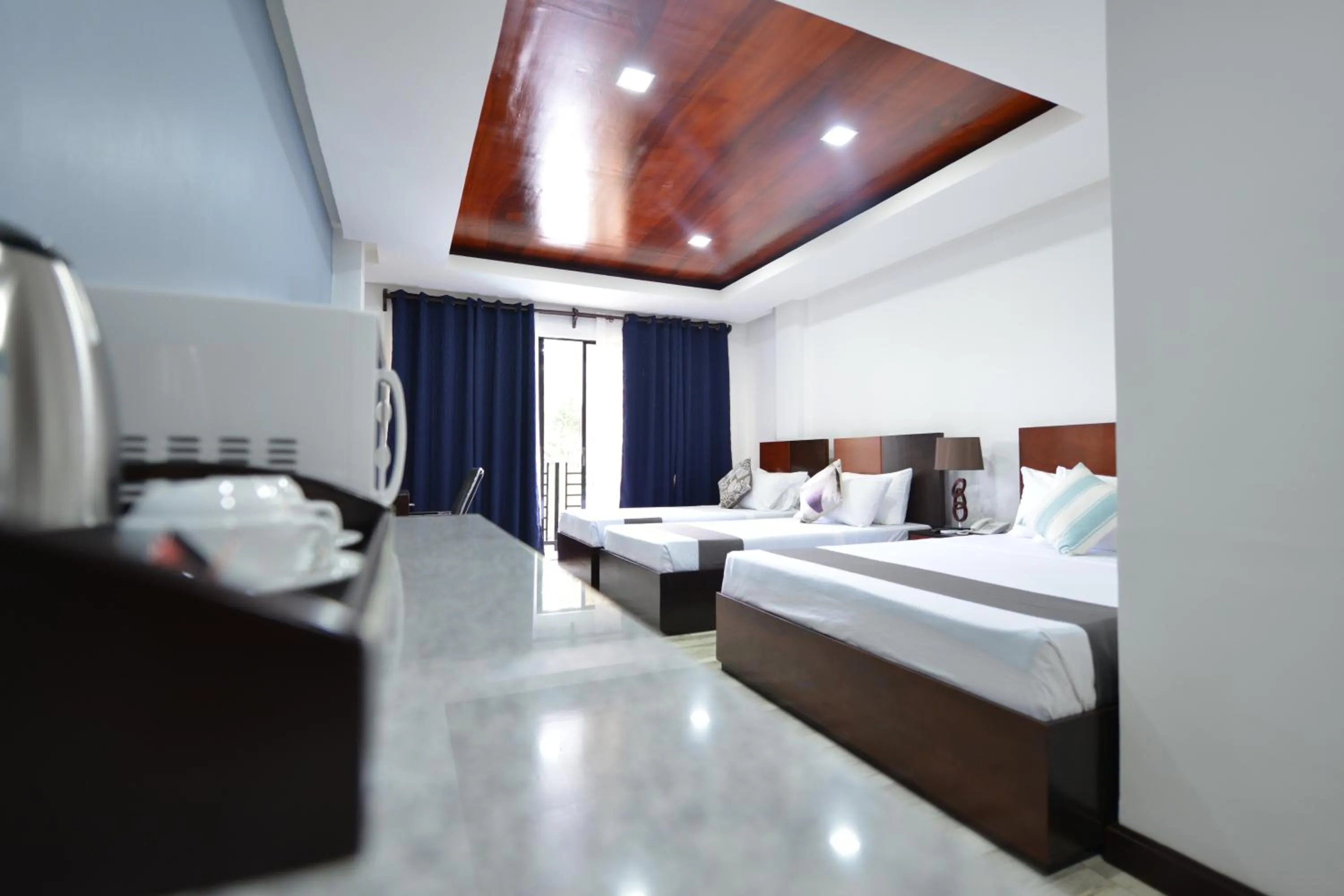 Bed in Hotel Gabriella