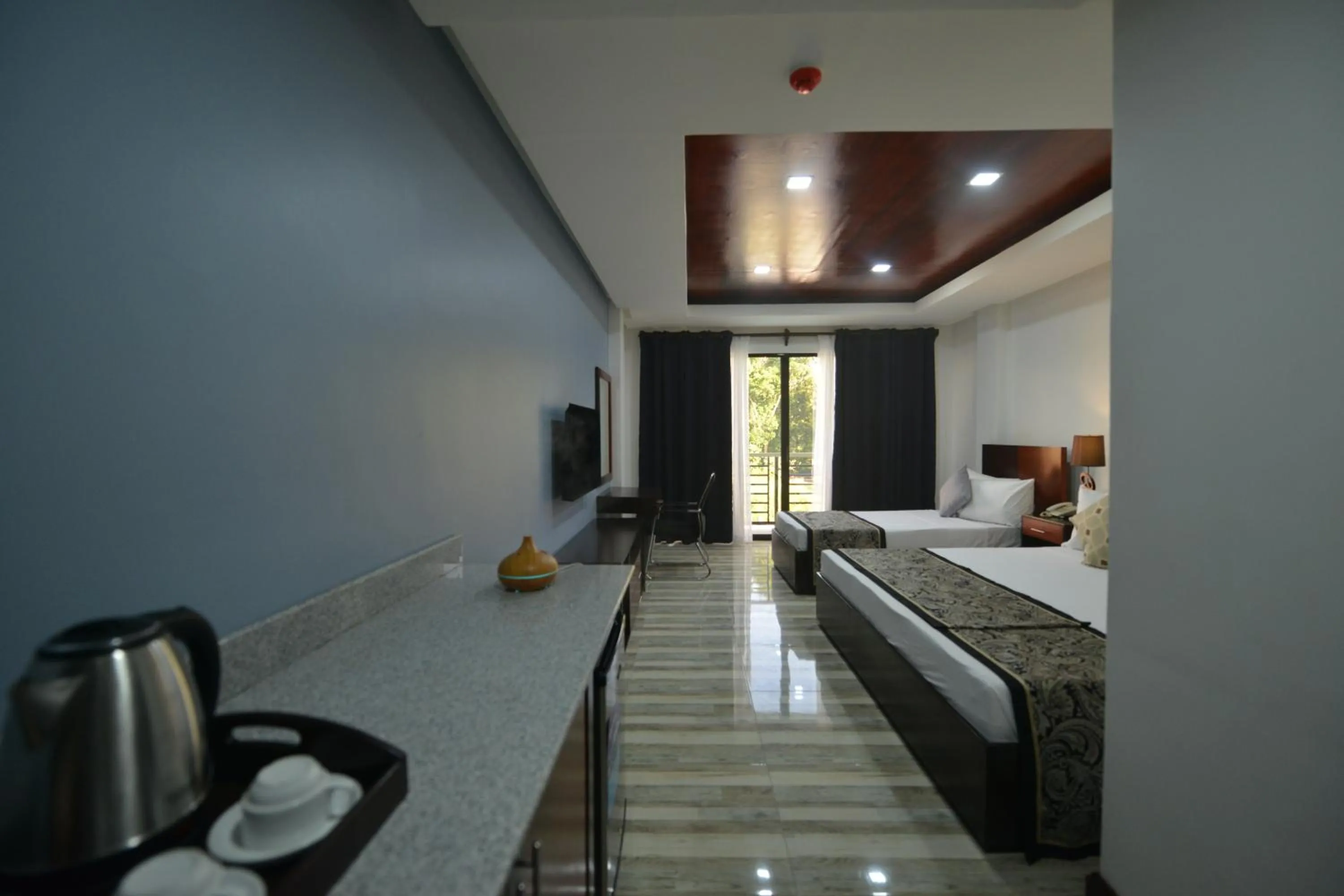 Bed in Hotel Gabriella