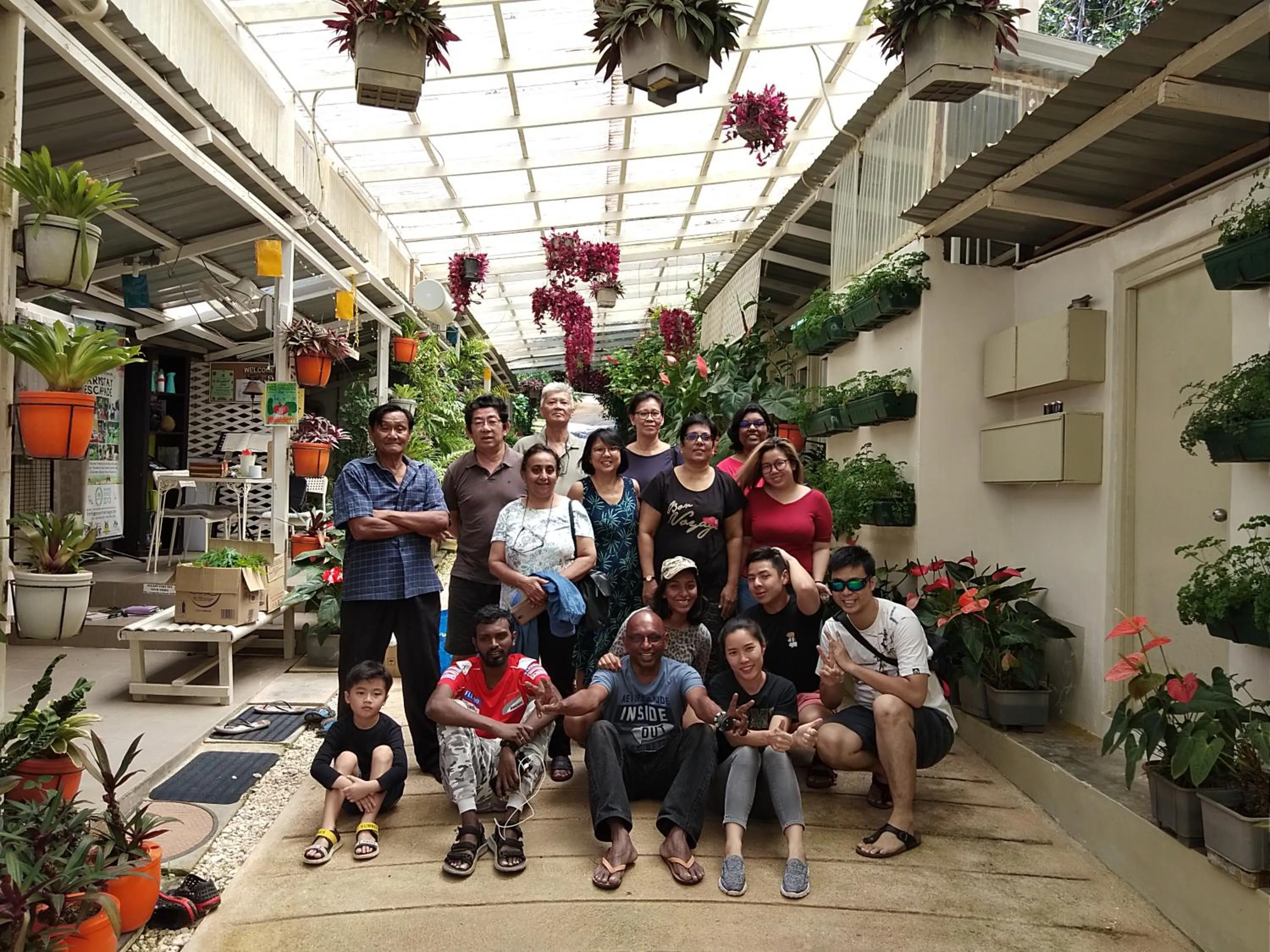 People in Moonriver Lodge