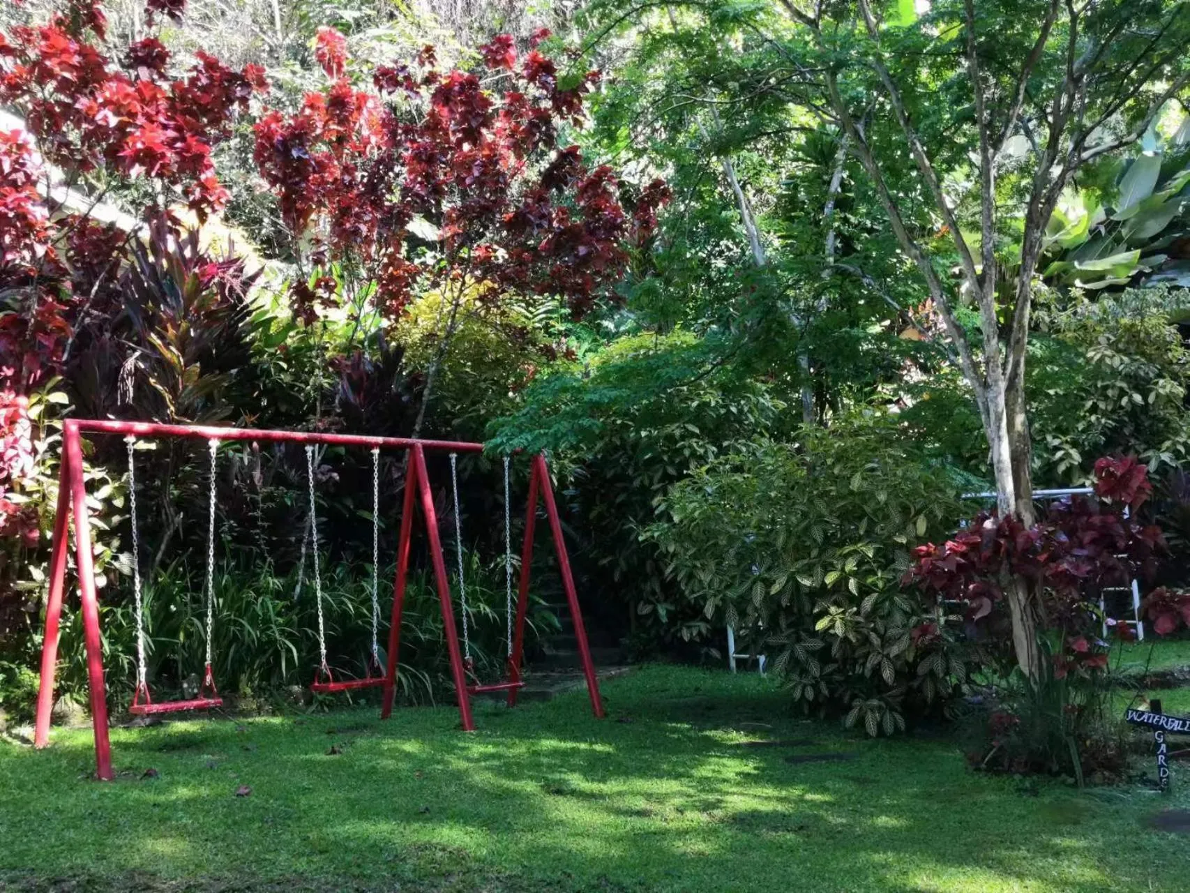 Garden view in Moonriver Lodge