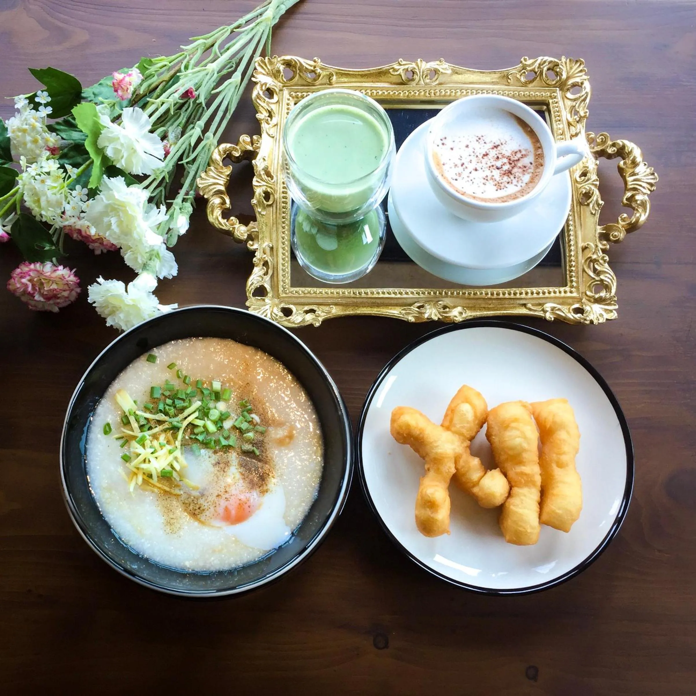 Asian breakfast in WIW mini hotel