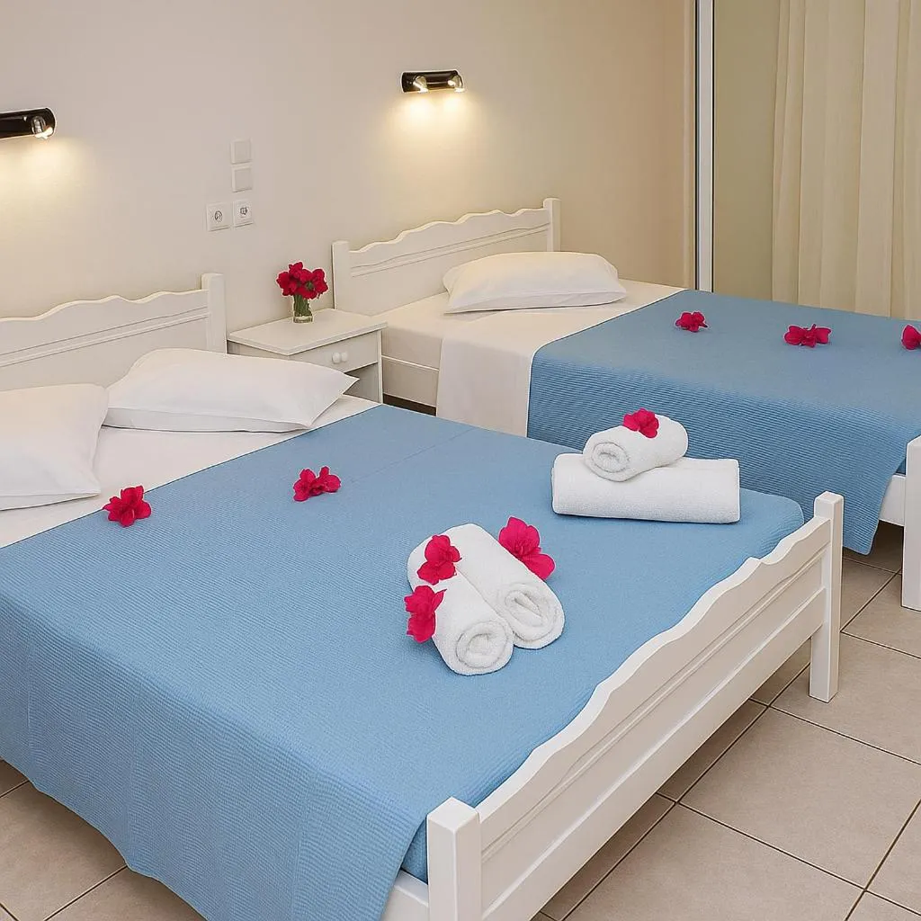 Photo of the whole room, Bed in Blue Lake Holiday Homes - Keri Summer Escape