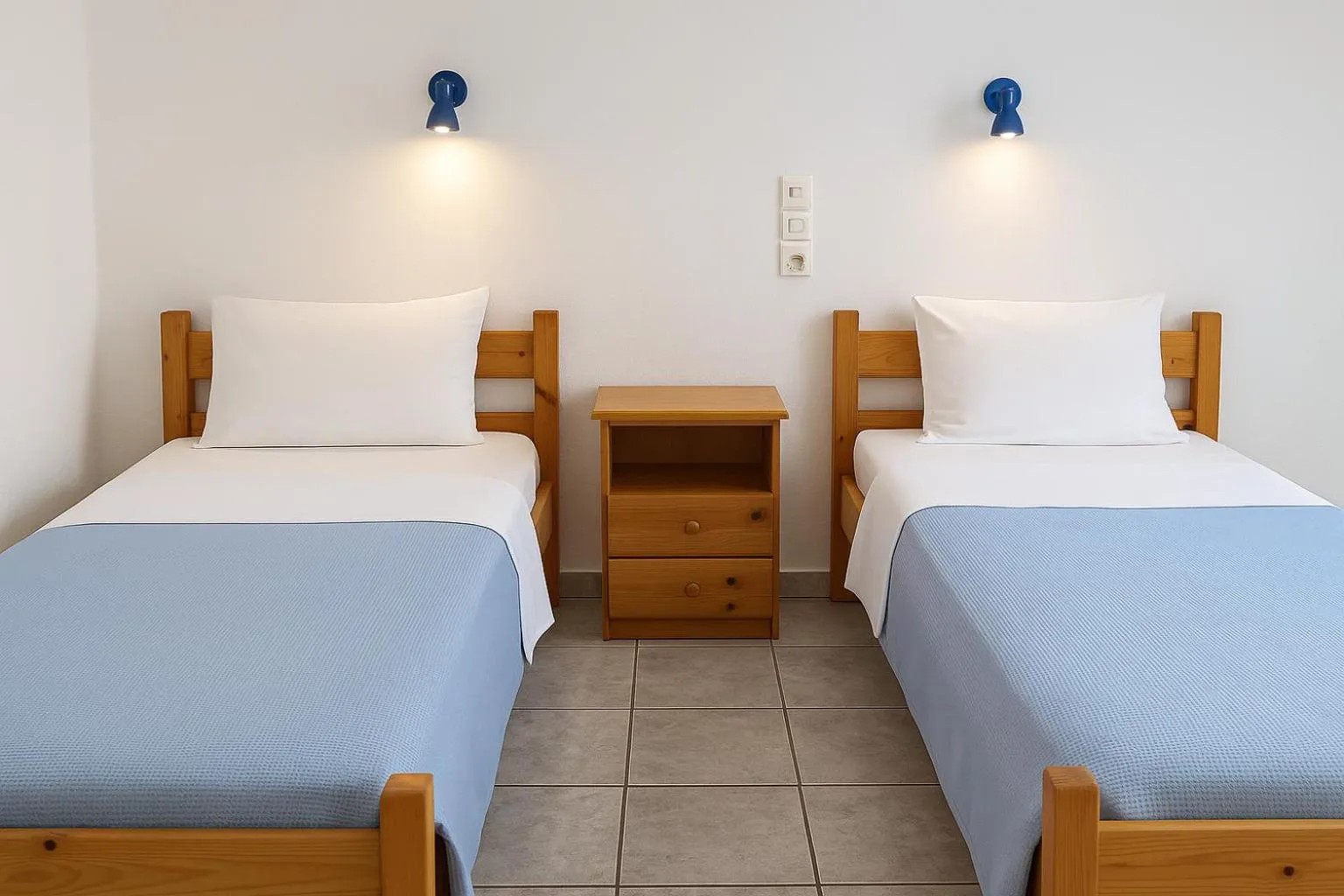 Bed in Blue Lake Holiday Homes - Keri Summer Escape