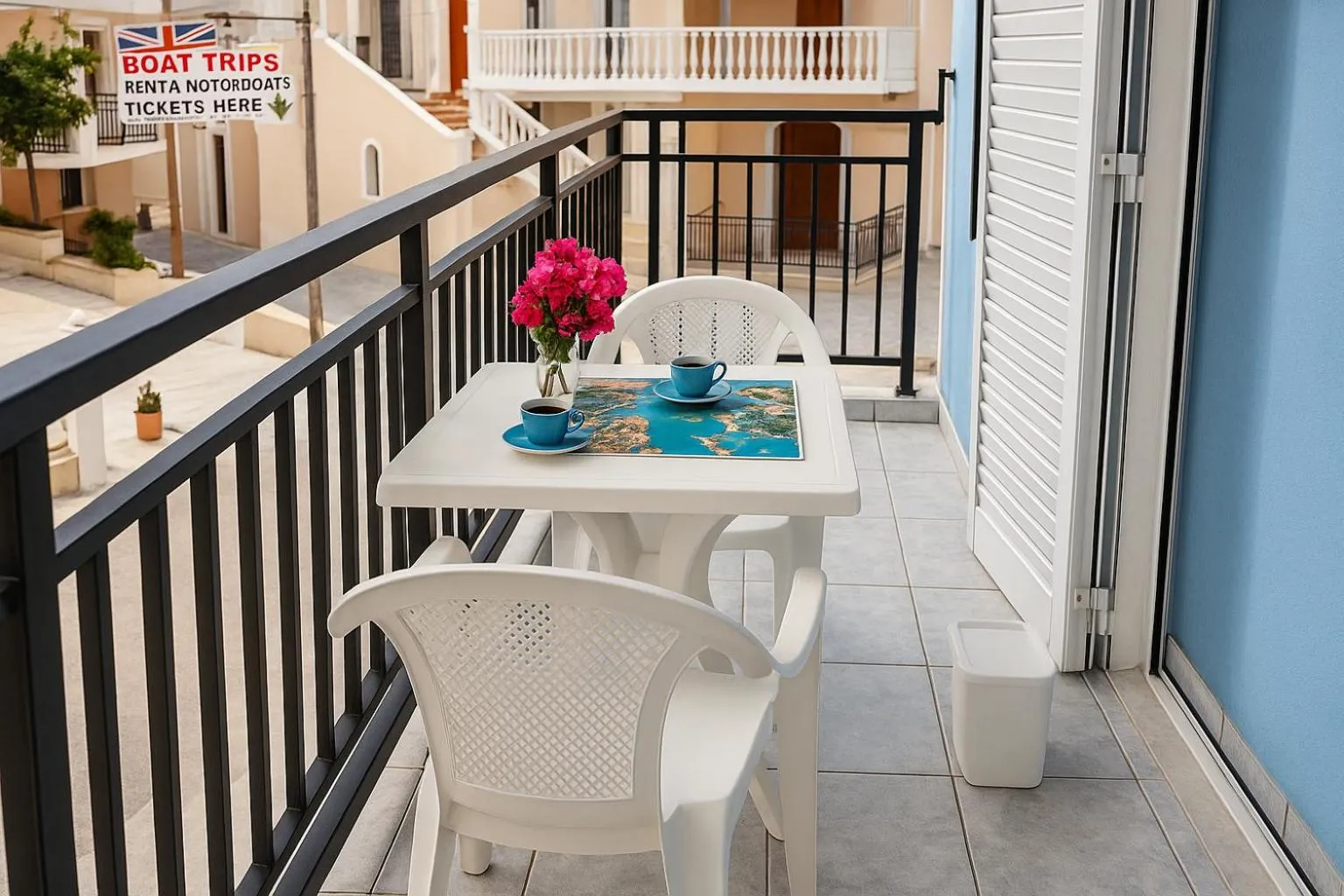 Balcony/Terrace in Blue Lake Holiday Homes - Keri Summer Escape
