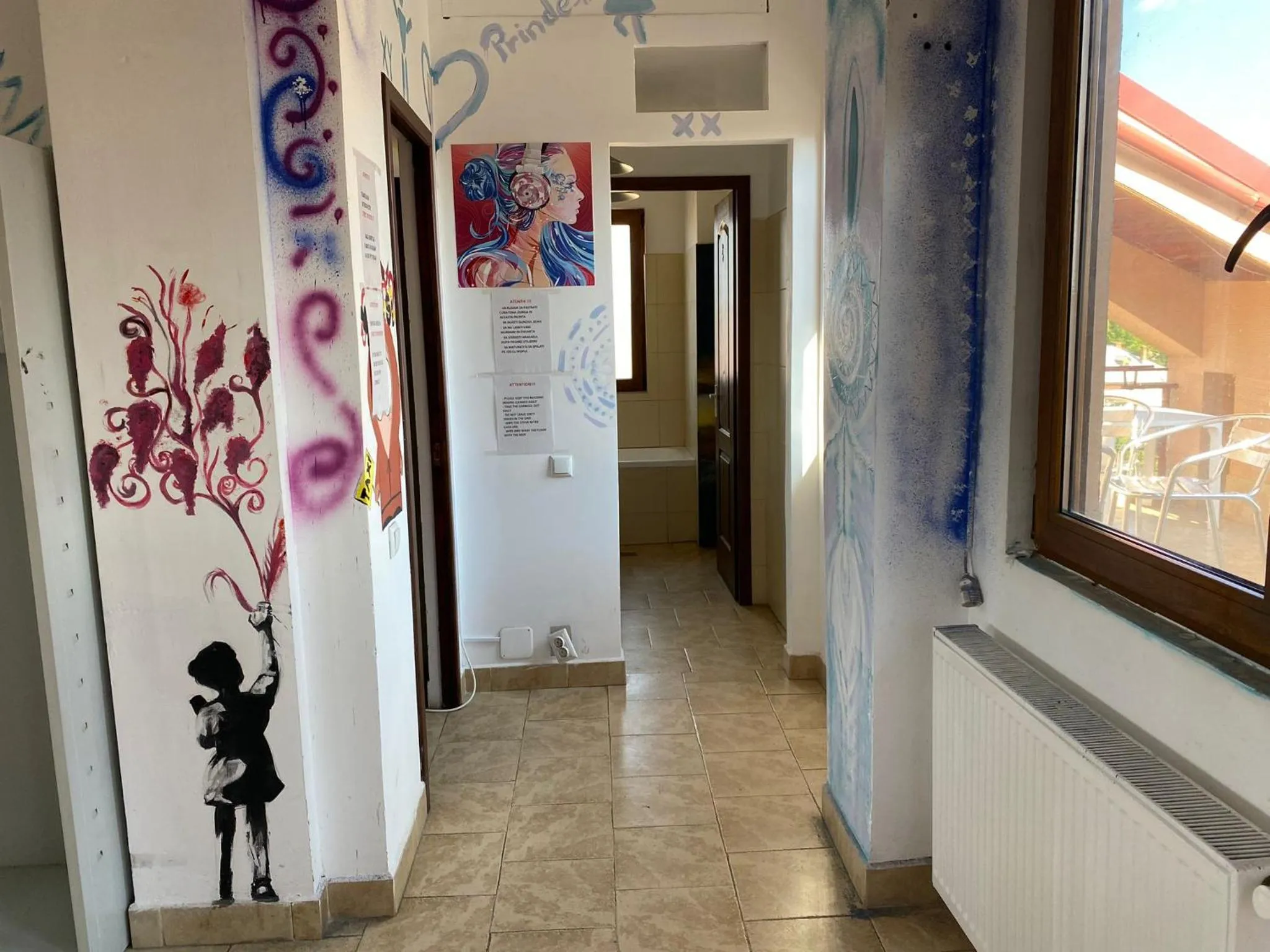 Bathroom in Taxi Hostel