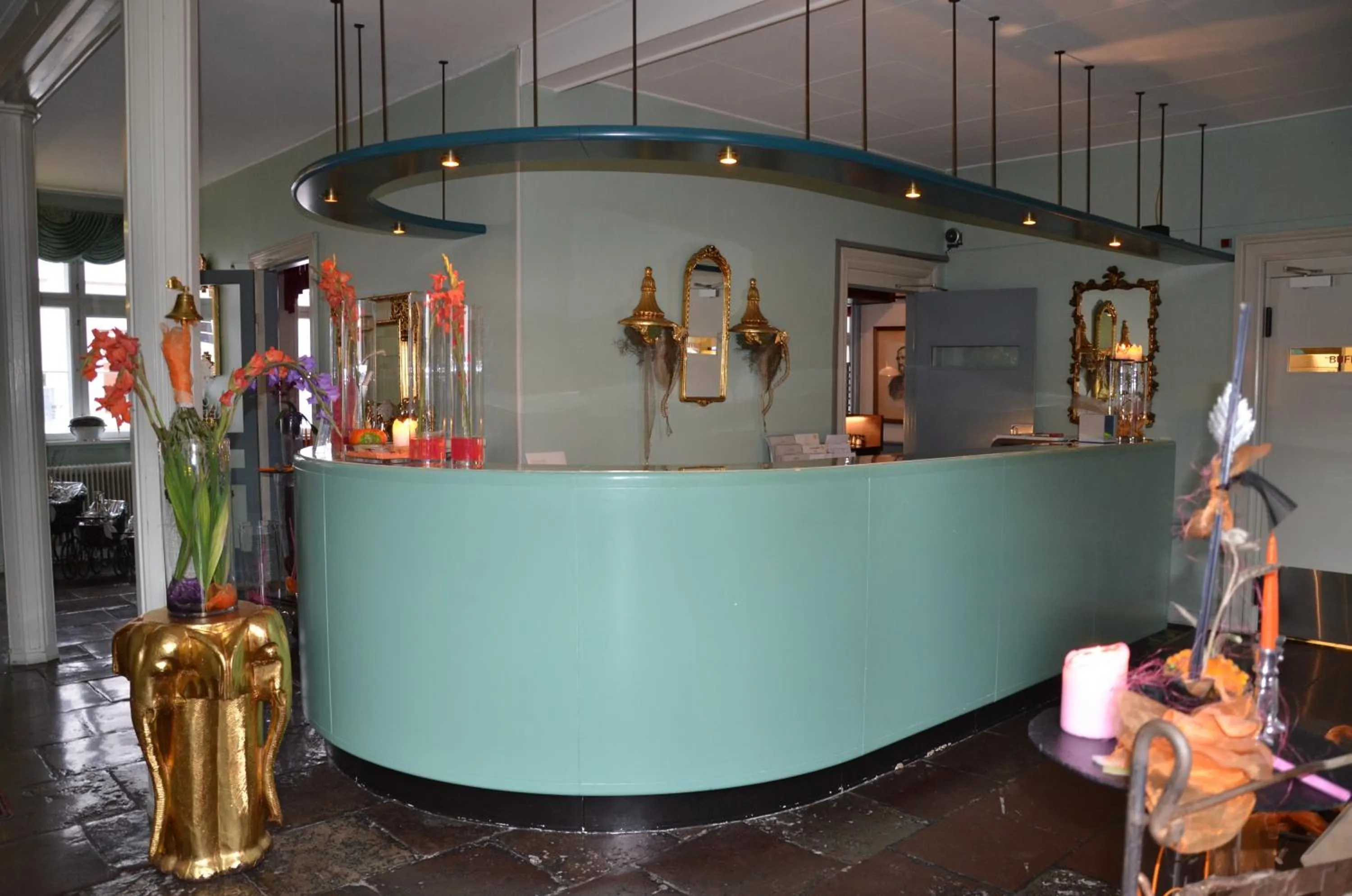 Lobby or reception in Hotel Harmonien