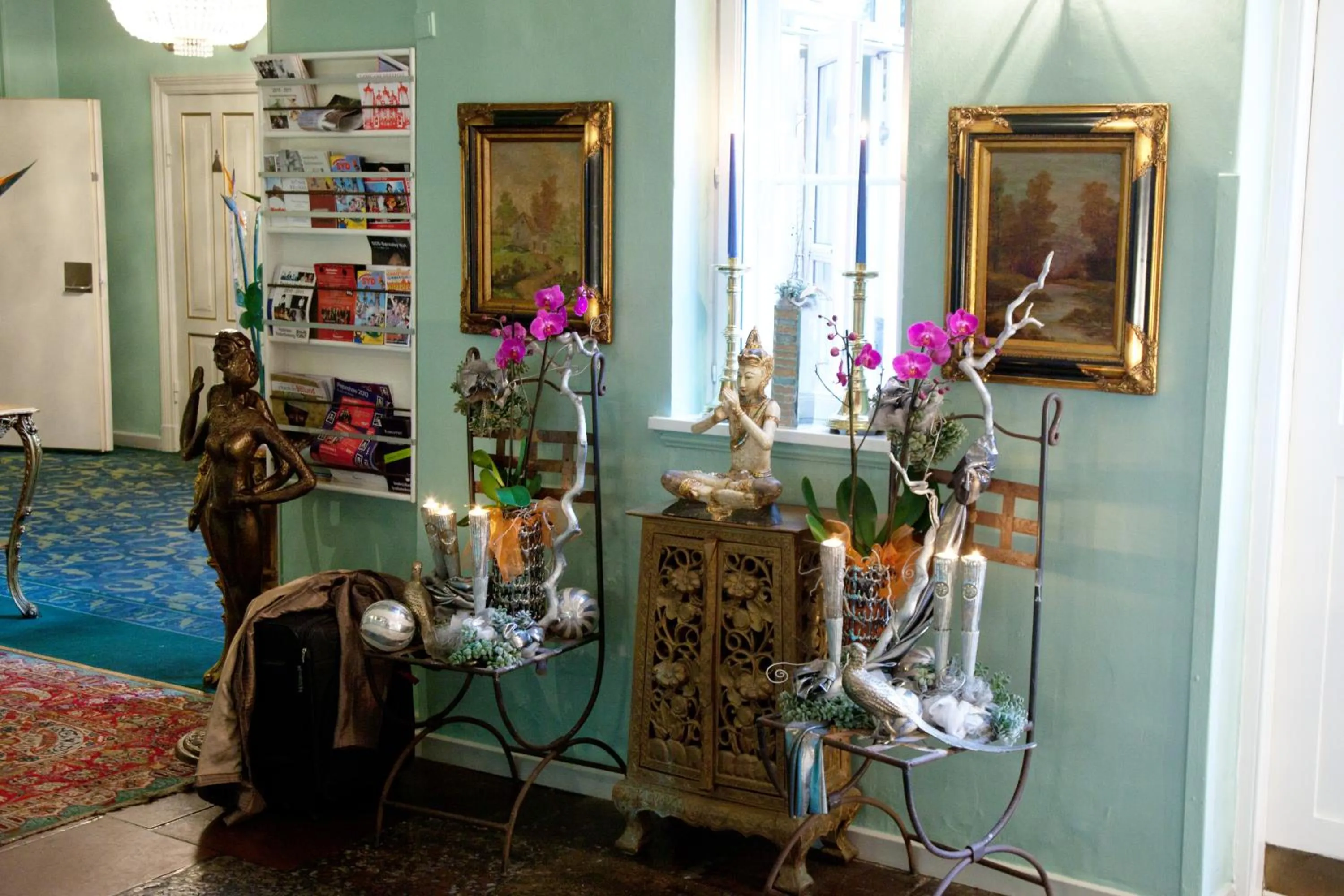 Decorative detail in Hotel Harmonien