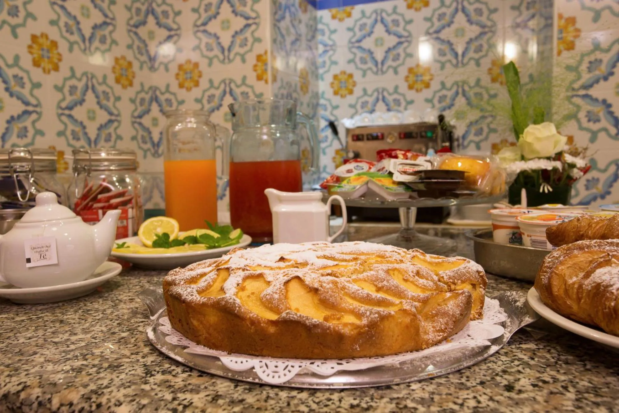 Food and drinks, Breakfast in L'Uomo e il Mare