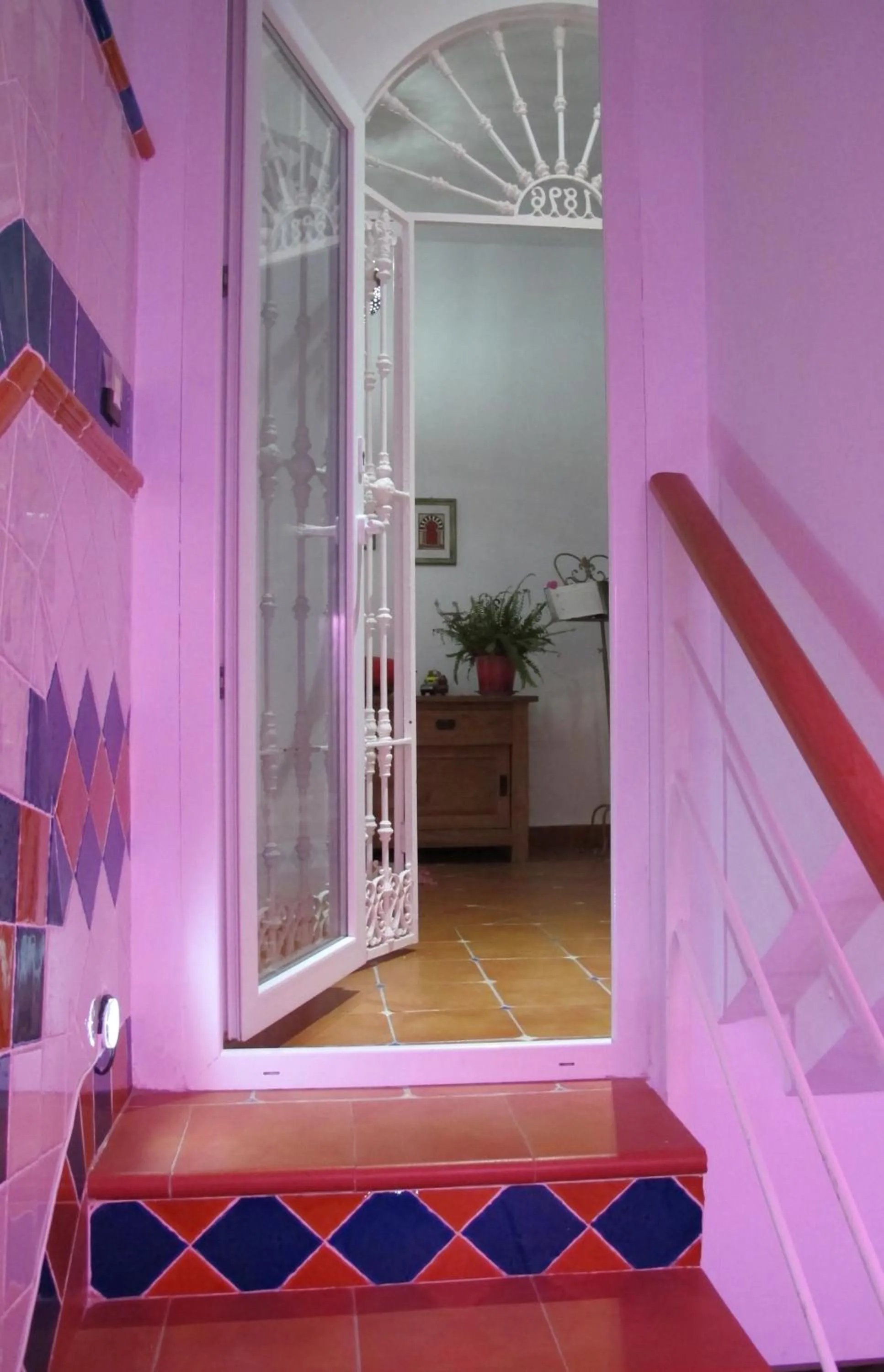 Decorative detail in B&B Casa Alfareria 59