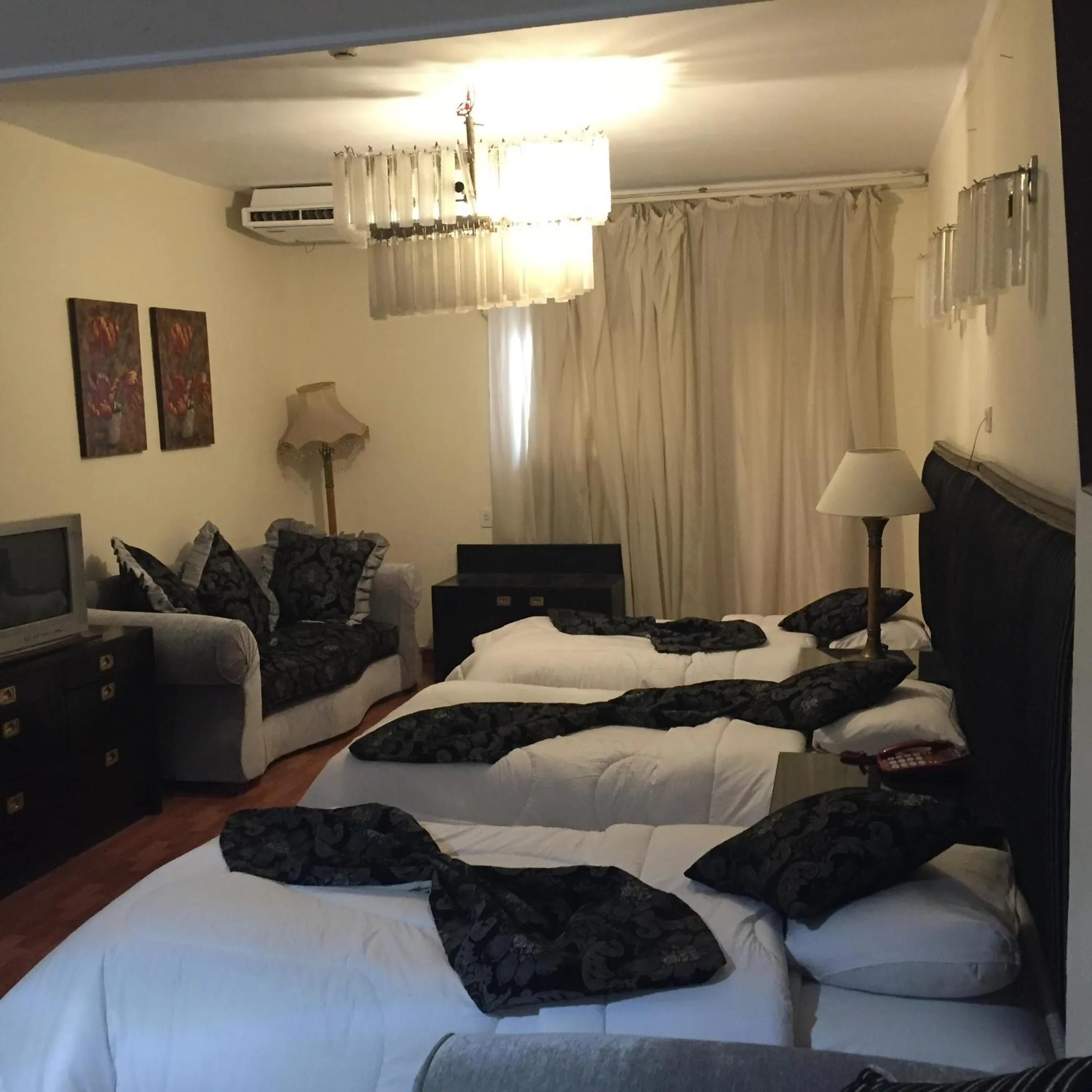 Bed in Indiana Hotel