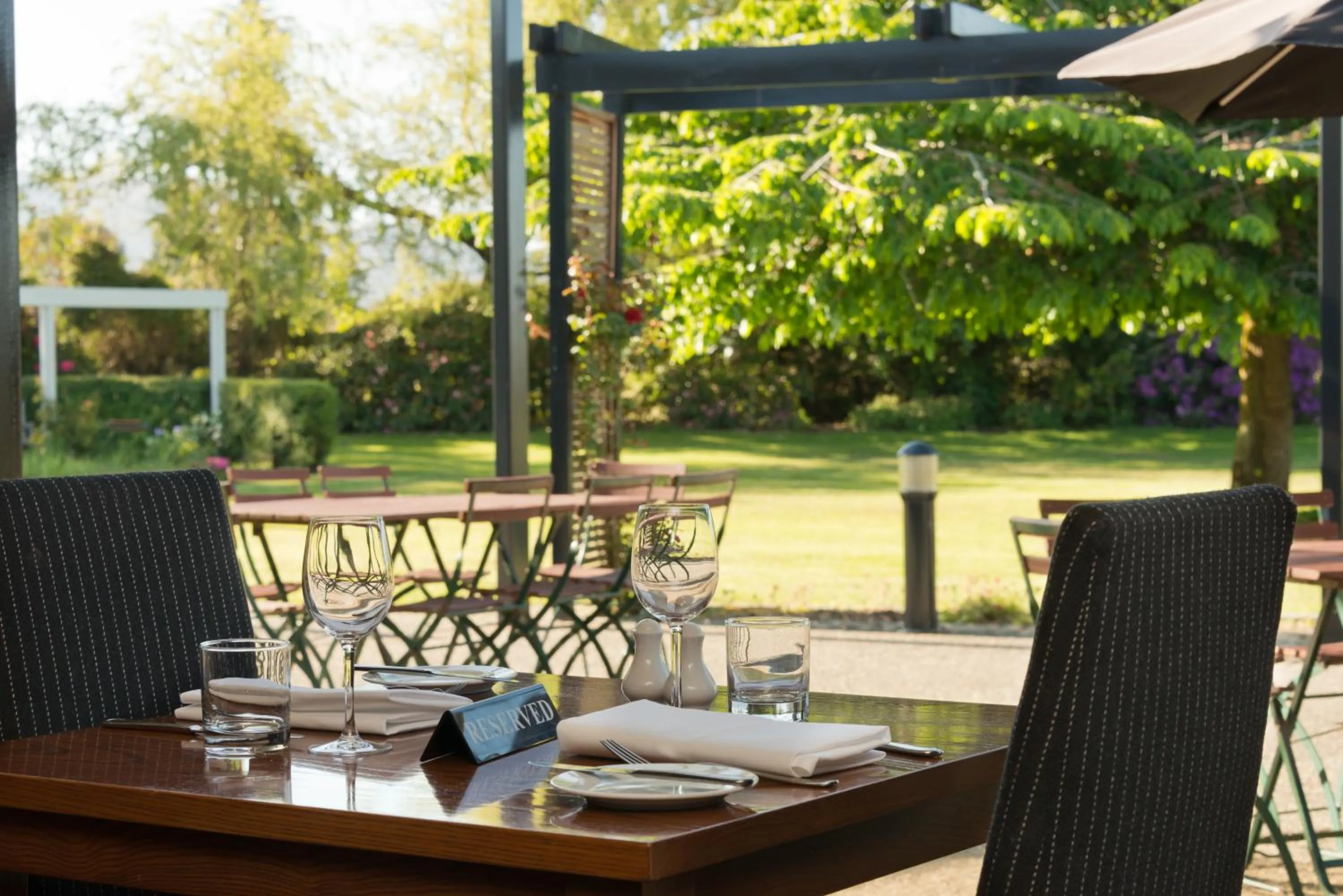 Patio in Croydon Lodge