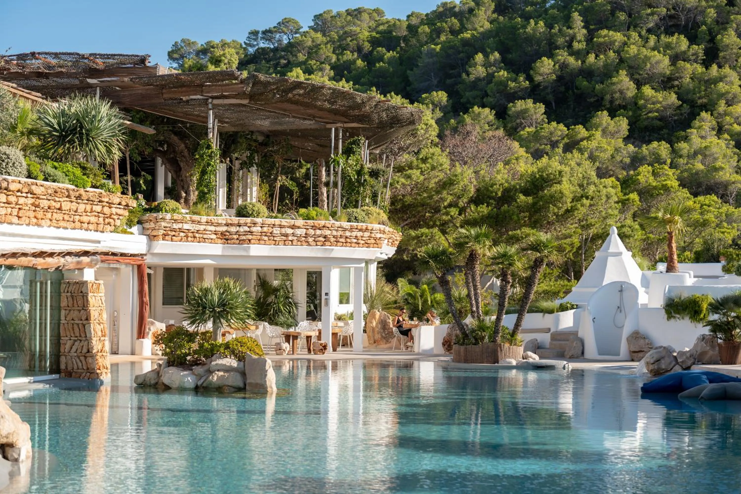 Swimming pool in Hacienda Na Xamena, Ibiza