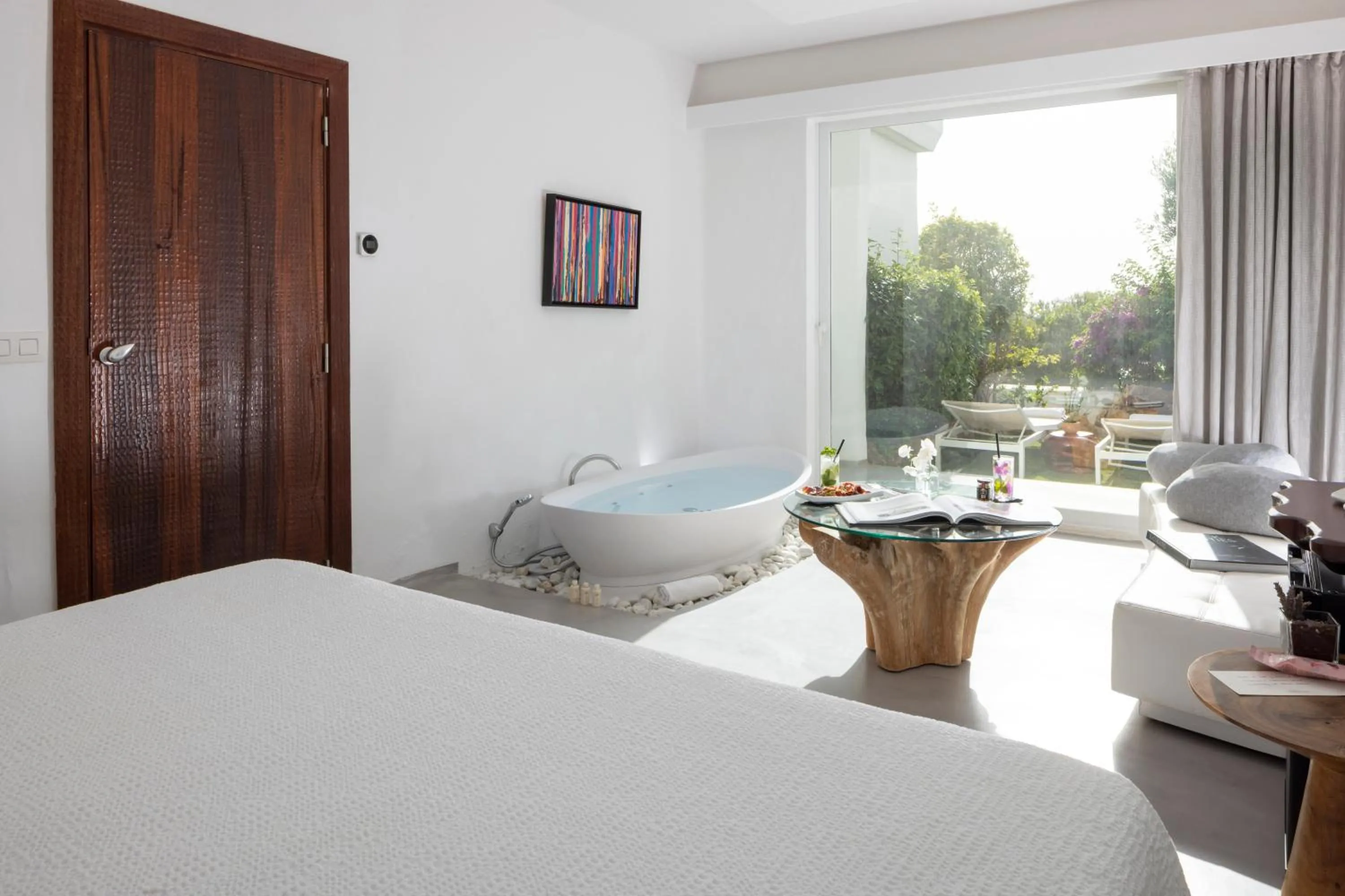 Garden, Bed in Hacienda Na Xamena, Ibiza