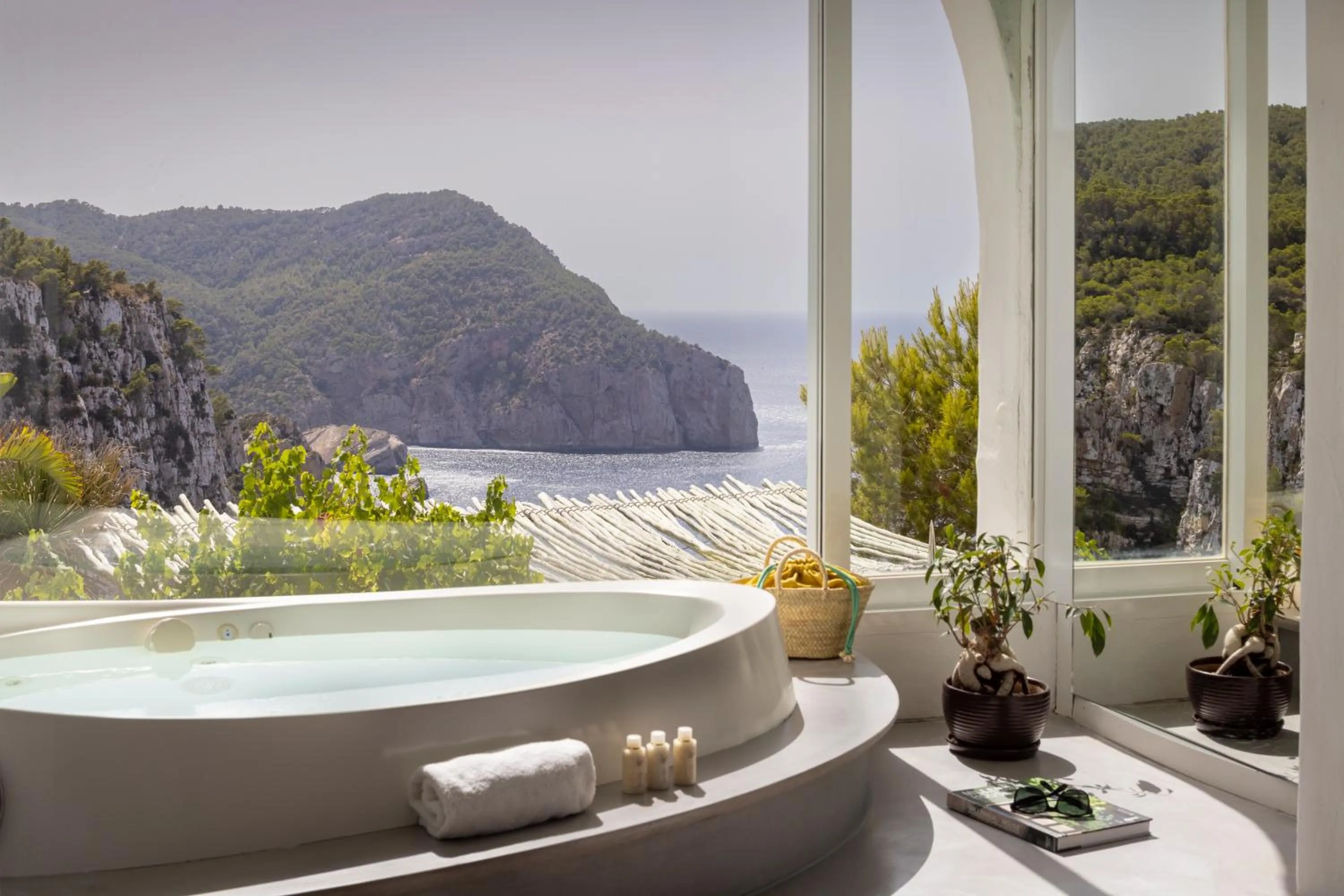 Natural landscape in Hacienda Na Xamena, Ibiza