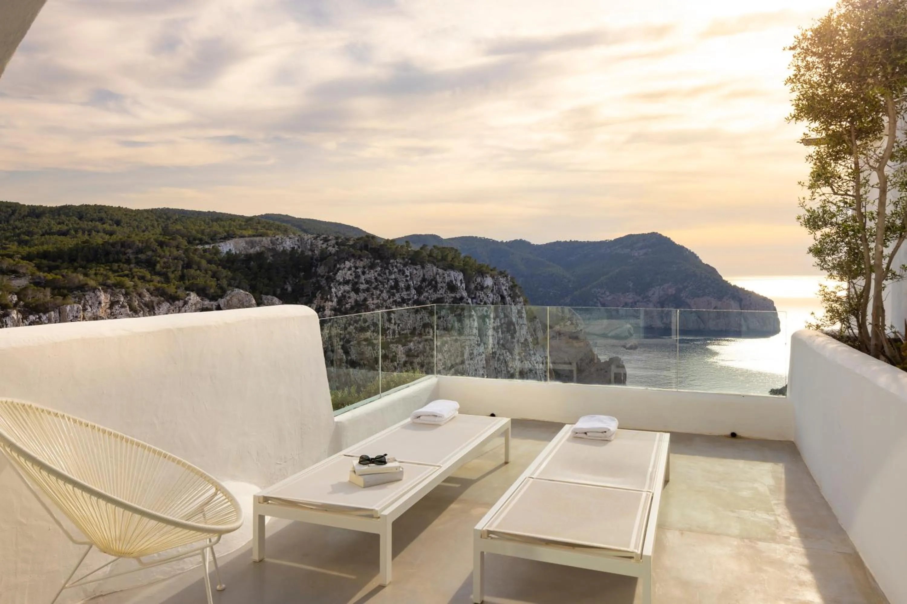 Natural landscape in Hacienda Na Xamena, Ibiza