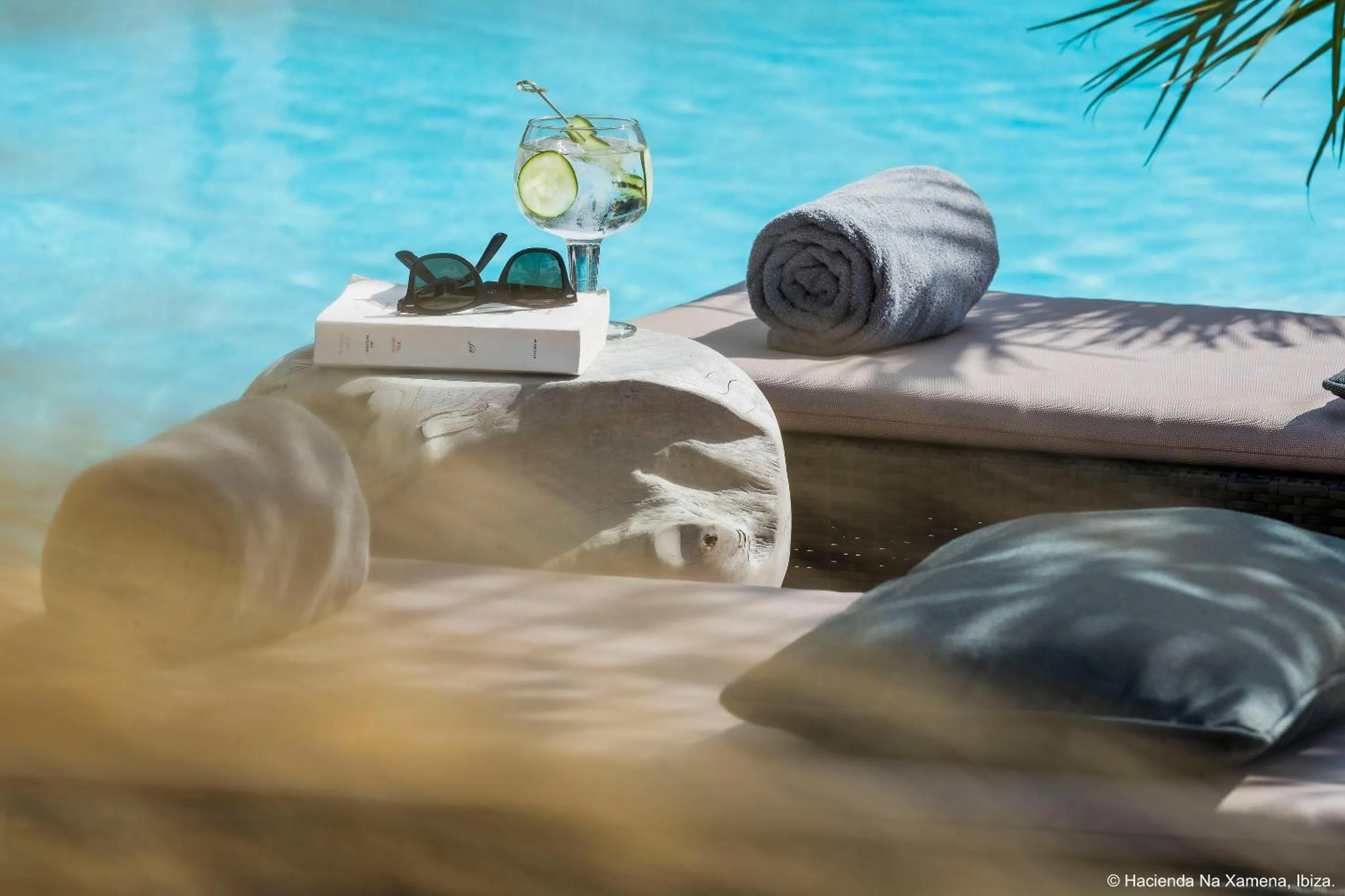 Area and facilities in Hacienda Na Xamena, Ibiza