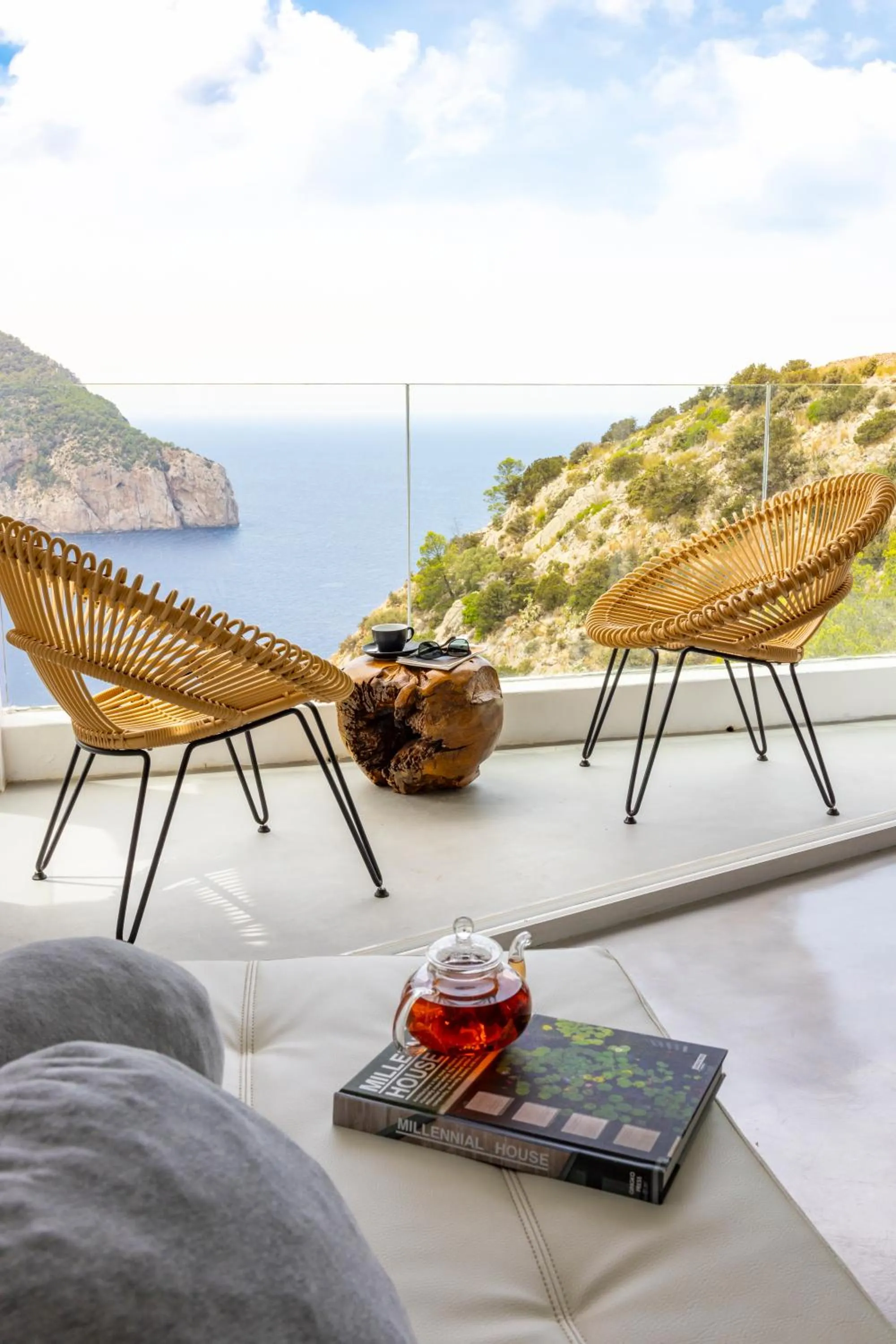 Natural landscape in Hacienda Na Xamena, Ibiza