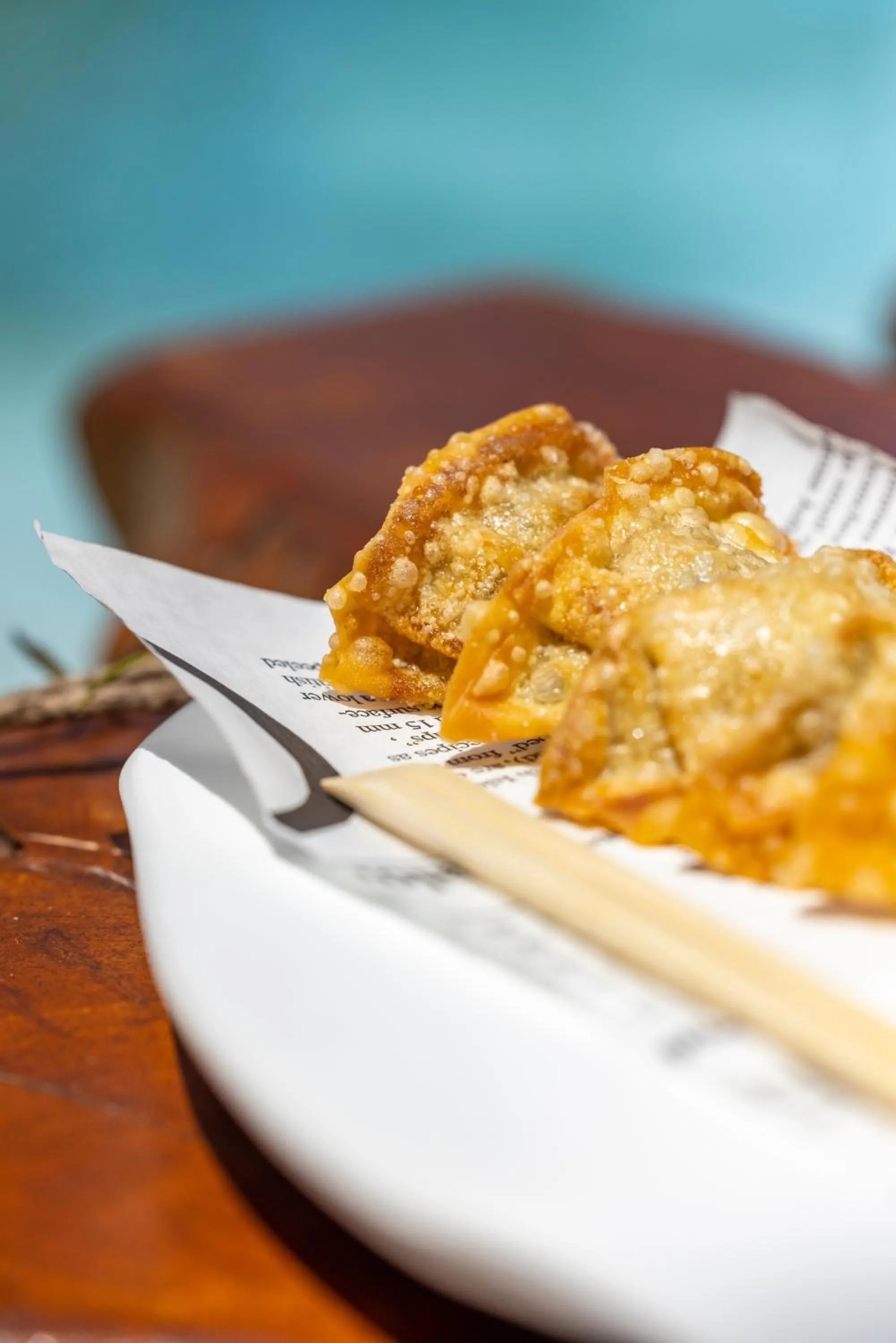 Food and drinks in Hacienda Na Xamena, Ibiza