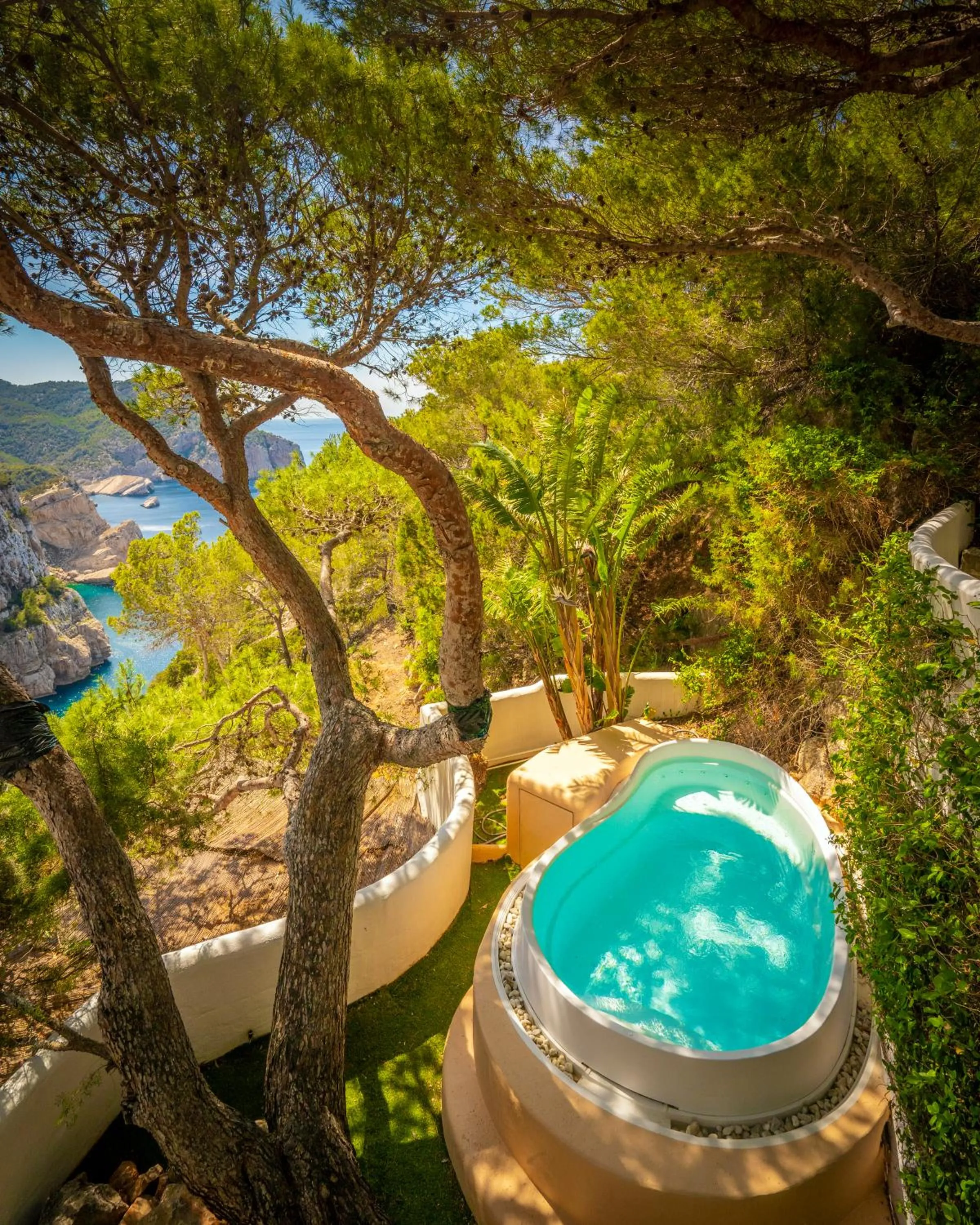 Garden in Hacienda Na Xamena, Ibiza