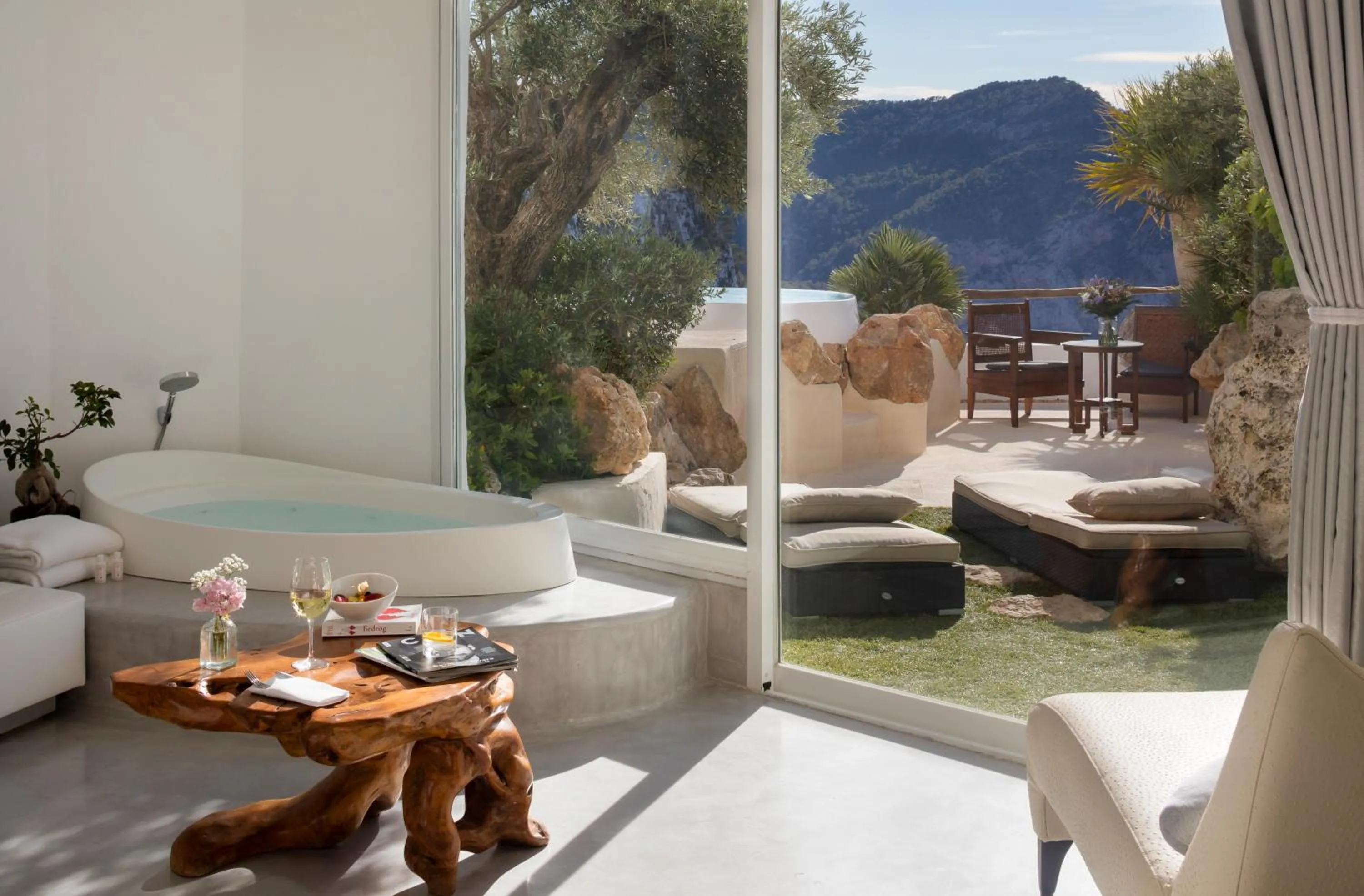 Garden in Hacienda Na Xamena, Ibiza